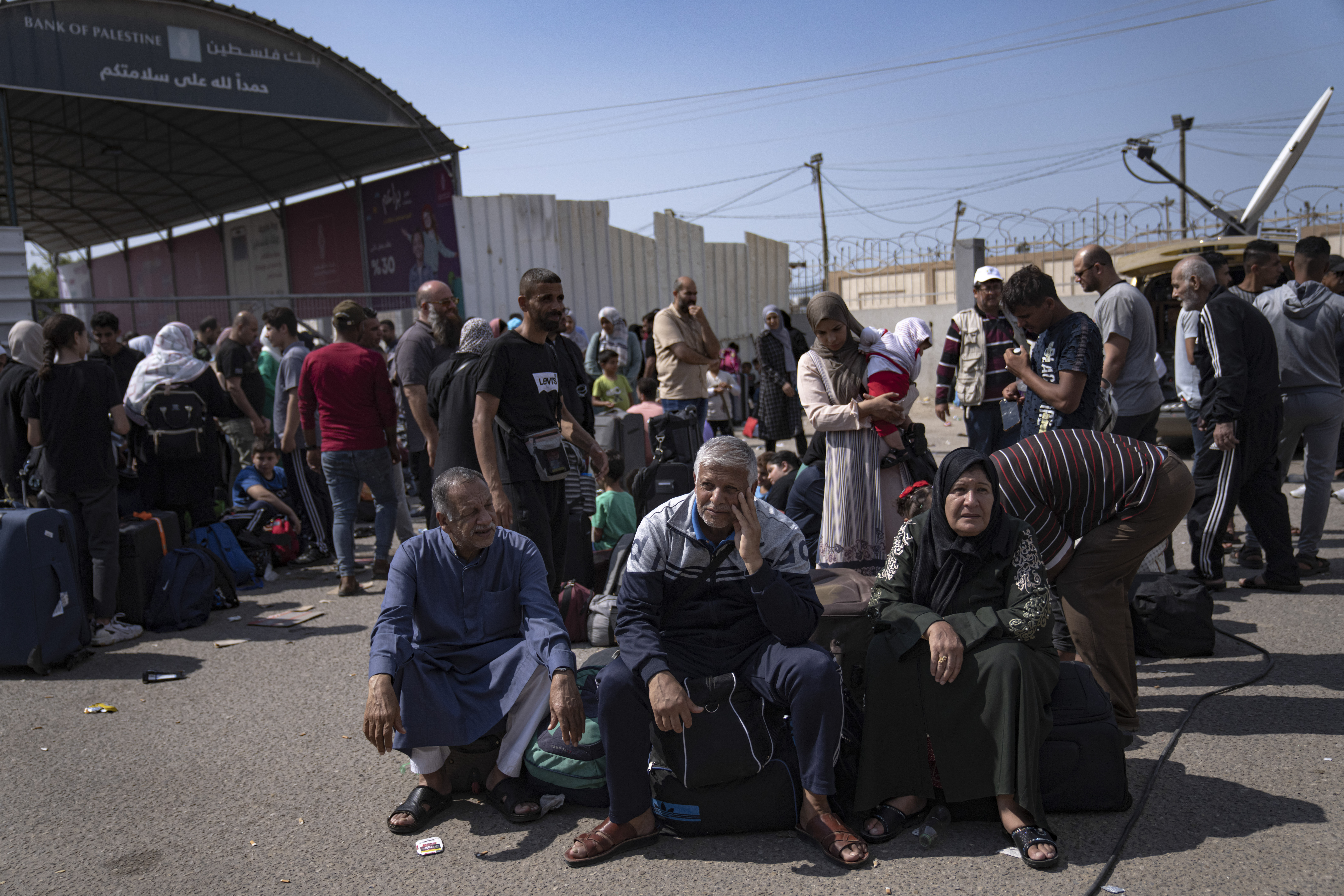 Desperate Palestinians in sealed-off Gaza try to find refuge under Israel's relentless bombardment in retaliation for Hamas' brutal October 7 attack. Photo / AP