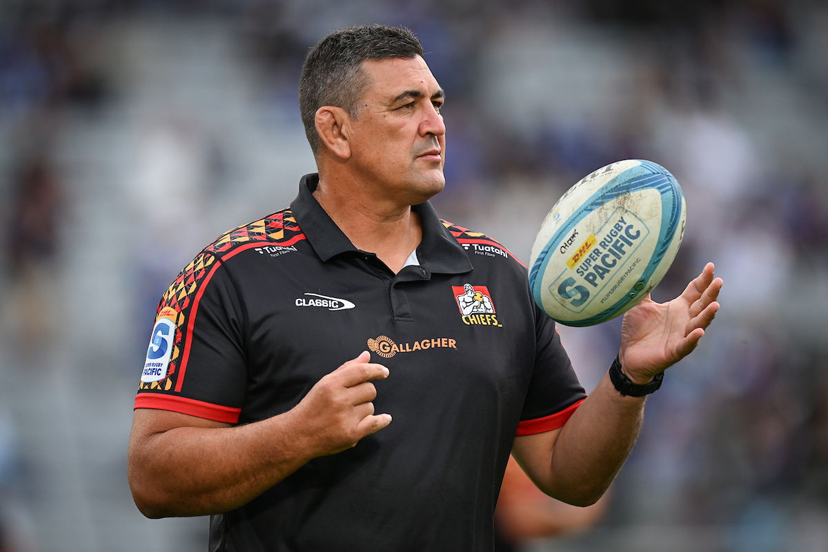 Chiefs coach Clayton McMillan will depart New Zealand for Munster at the end of the Super Rugby Pacific season. Photo / Photosport