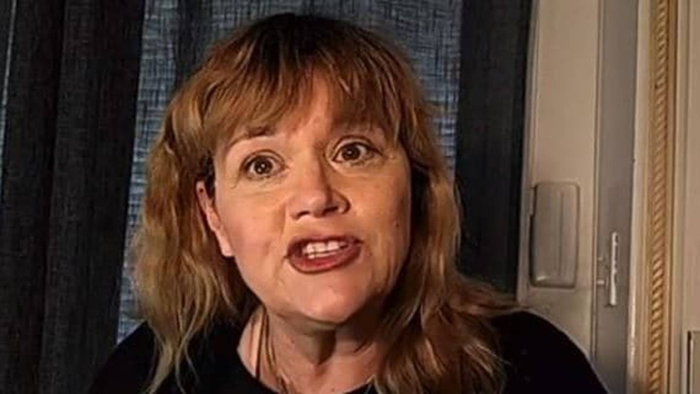 Samantha Markle speaks on Sunrise. Photo / Channel 7