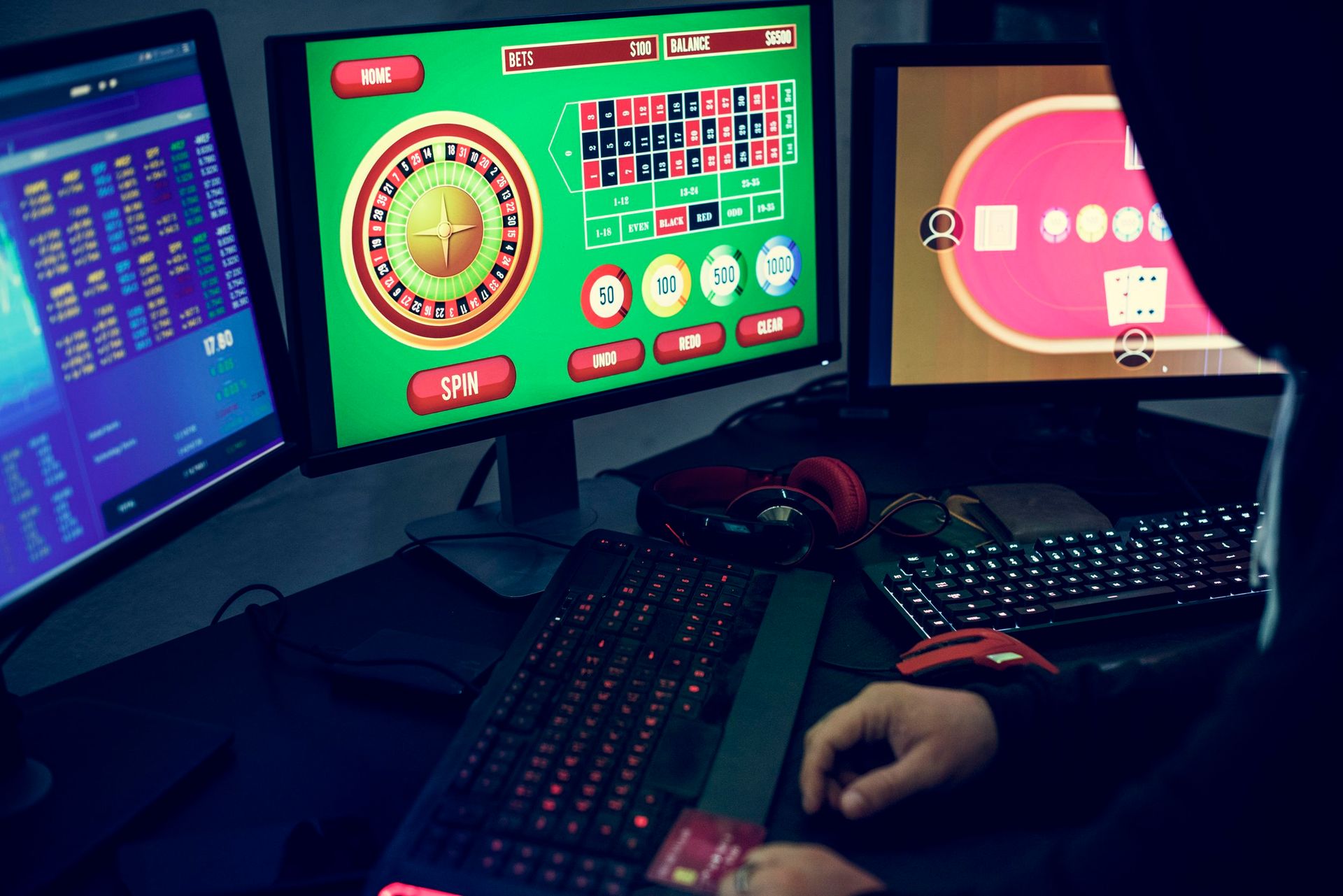 The Government is regulating online gambling