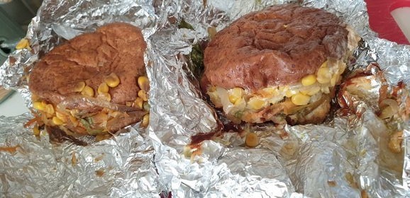 The free school lunch provided at one North Island school had parents wondering what it was. Photo / Supplied