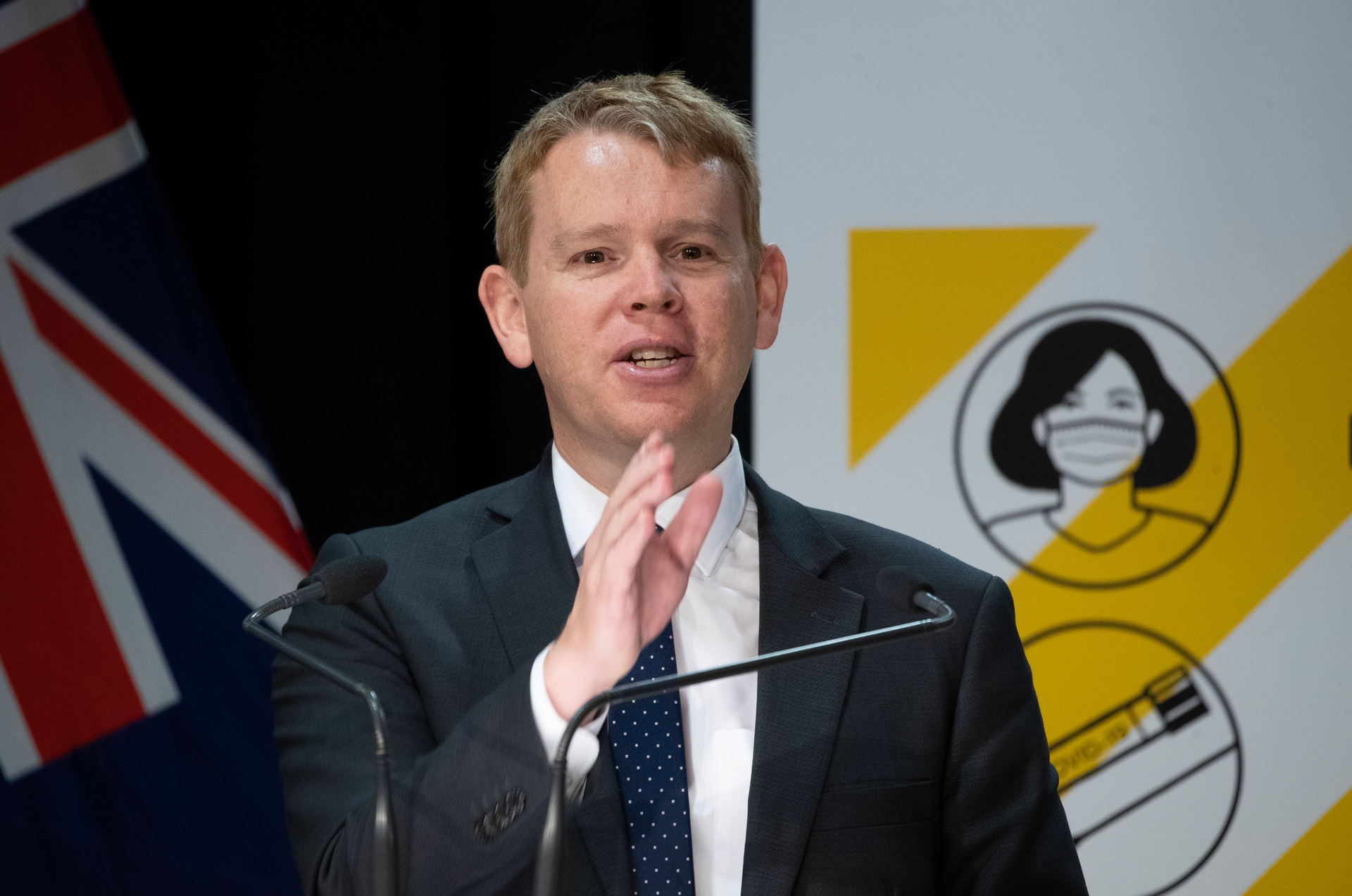 Covid-19 Response Minister Chris Hipkins said the changes to MIQ won't mean an immediate opening of the floodgates for those Kiwis overseas wanting to come home. Photo / Mark Mitchell