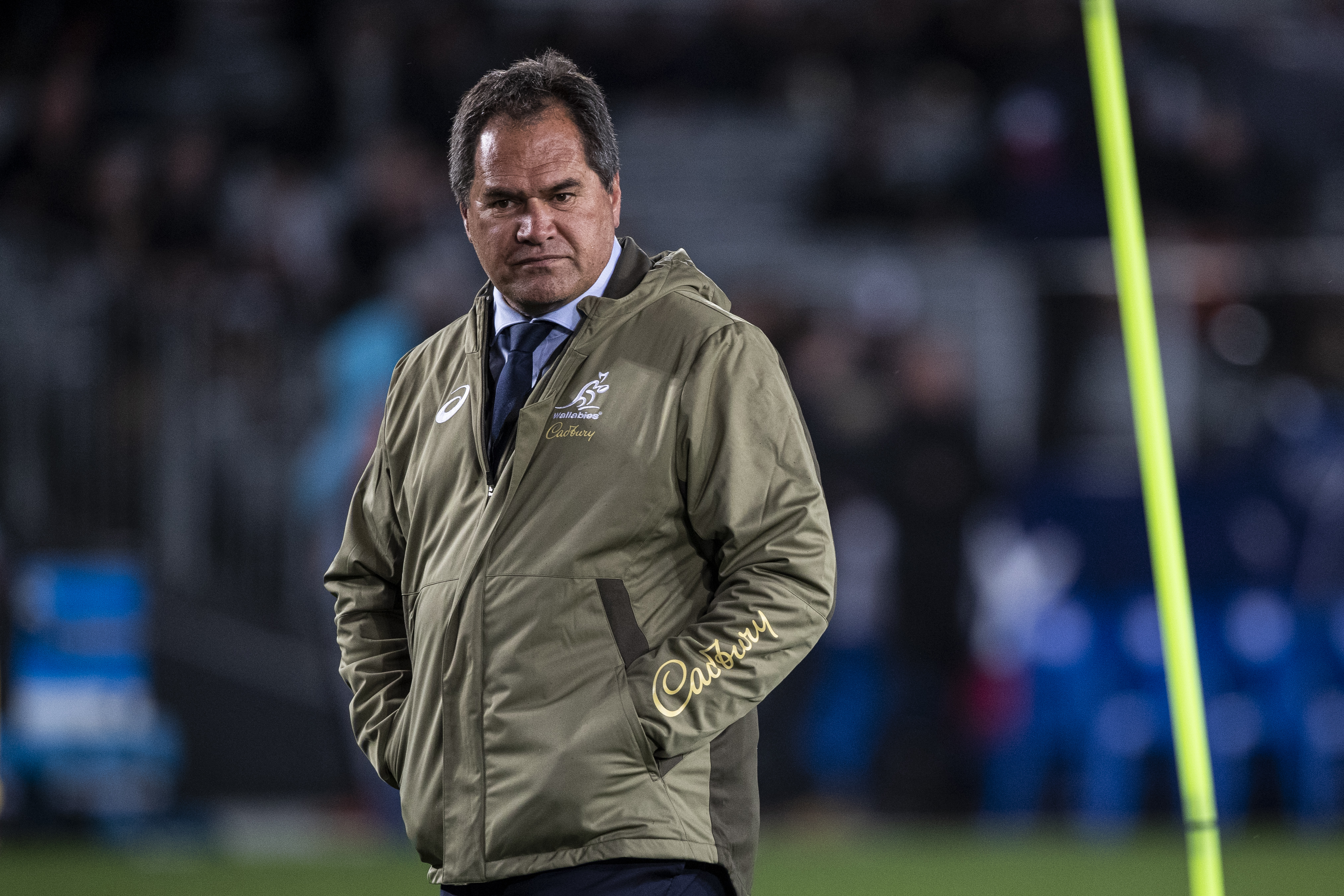 Wallabies head coach Dave Rennie before a test against the All Blacks at Eden Park in 2021. Photo / Jason Oxenham