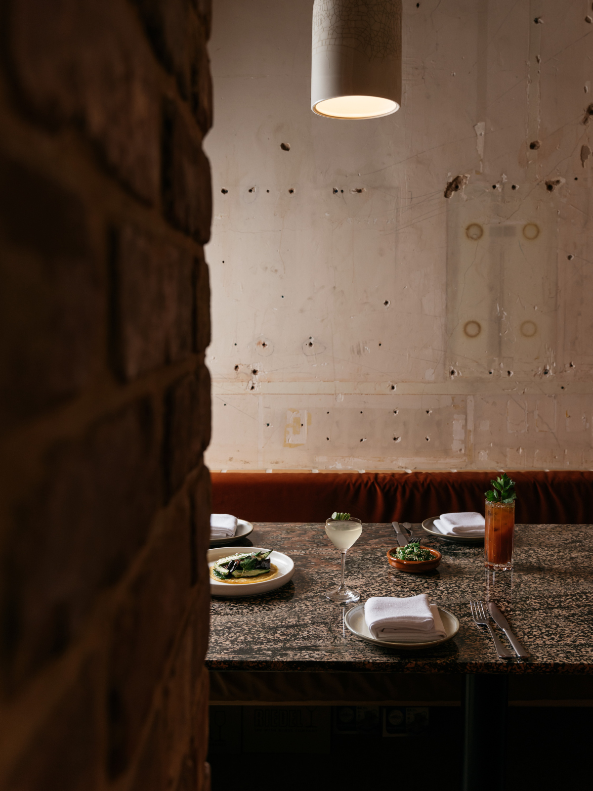 At the ochre booths of Fino Vino, you’ll find a menu that’s all about simple, fresh flavours. Photo / Supplied