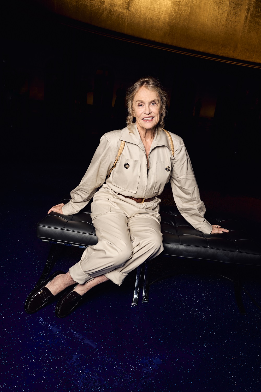 Lauren Hutton attends the Saint Laurent spring-summer 2025 show at Paris Fashion Week on September 24 in Paris, France. Photo / Saint Laurent