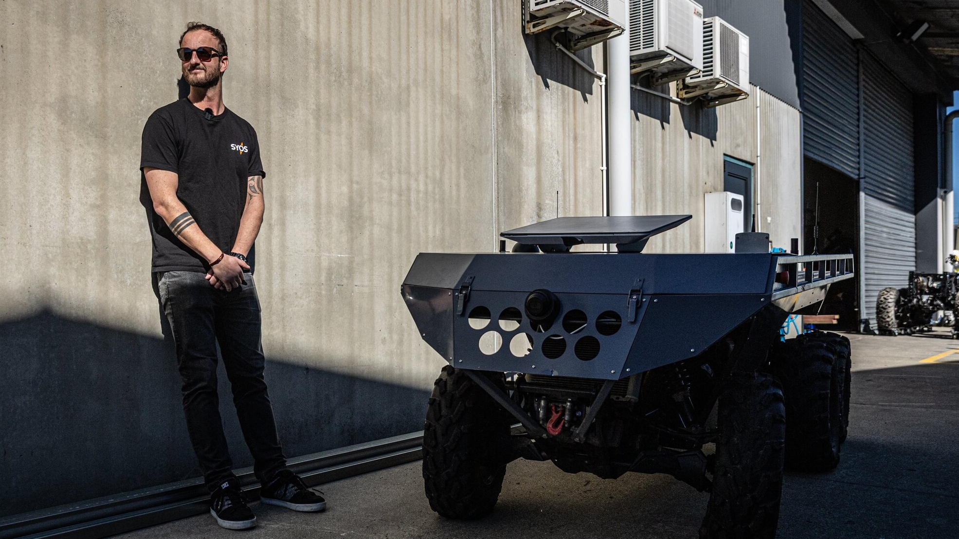 Syos Aerospace CEO and founder Samuel Vye completed a $70m drone deal with the British Government this year. Photo / Jason Dorday