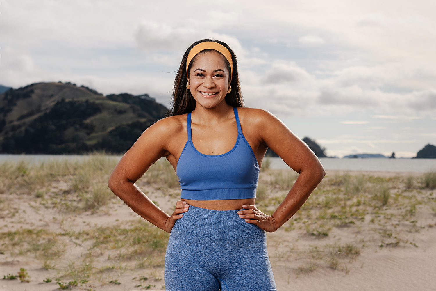 Gaby Solomona sees herself as a morale booster. Photo / Matt Klitscher