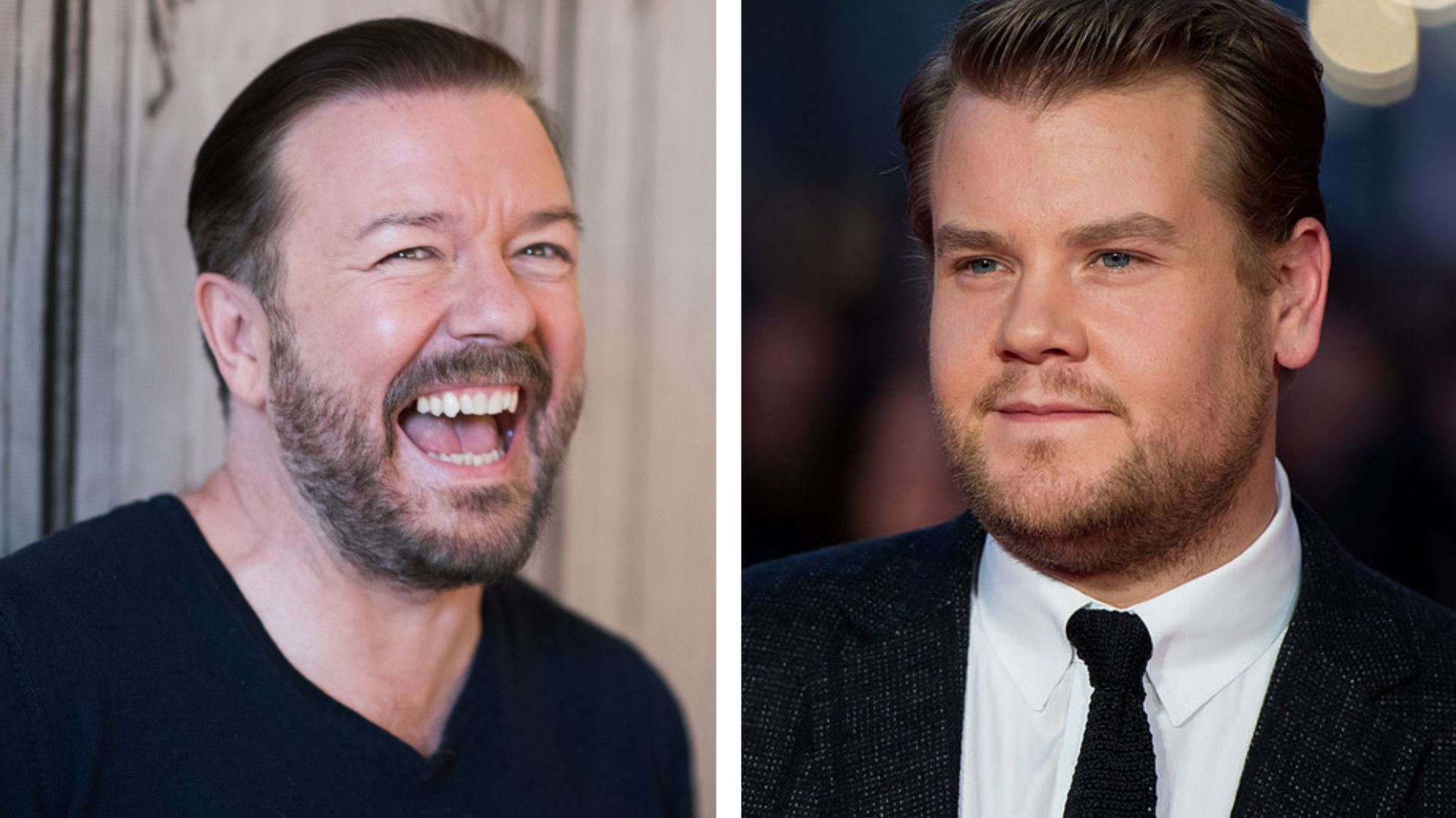 Viewers shocked by Ricky Gervais' thinly veiled swipe at James Corden in  Netflix show - NZ Herald