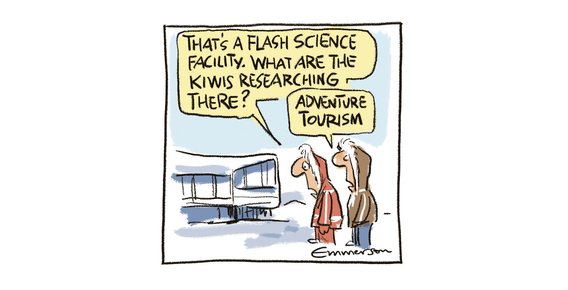 Illustration / Rod Emmerson