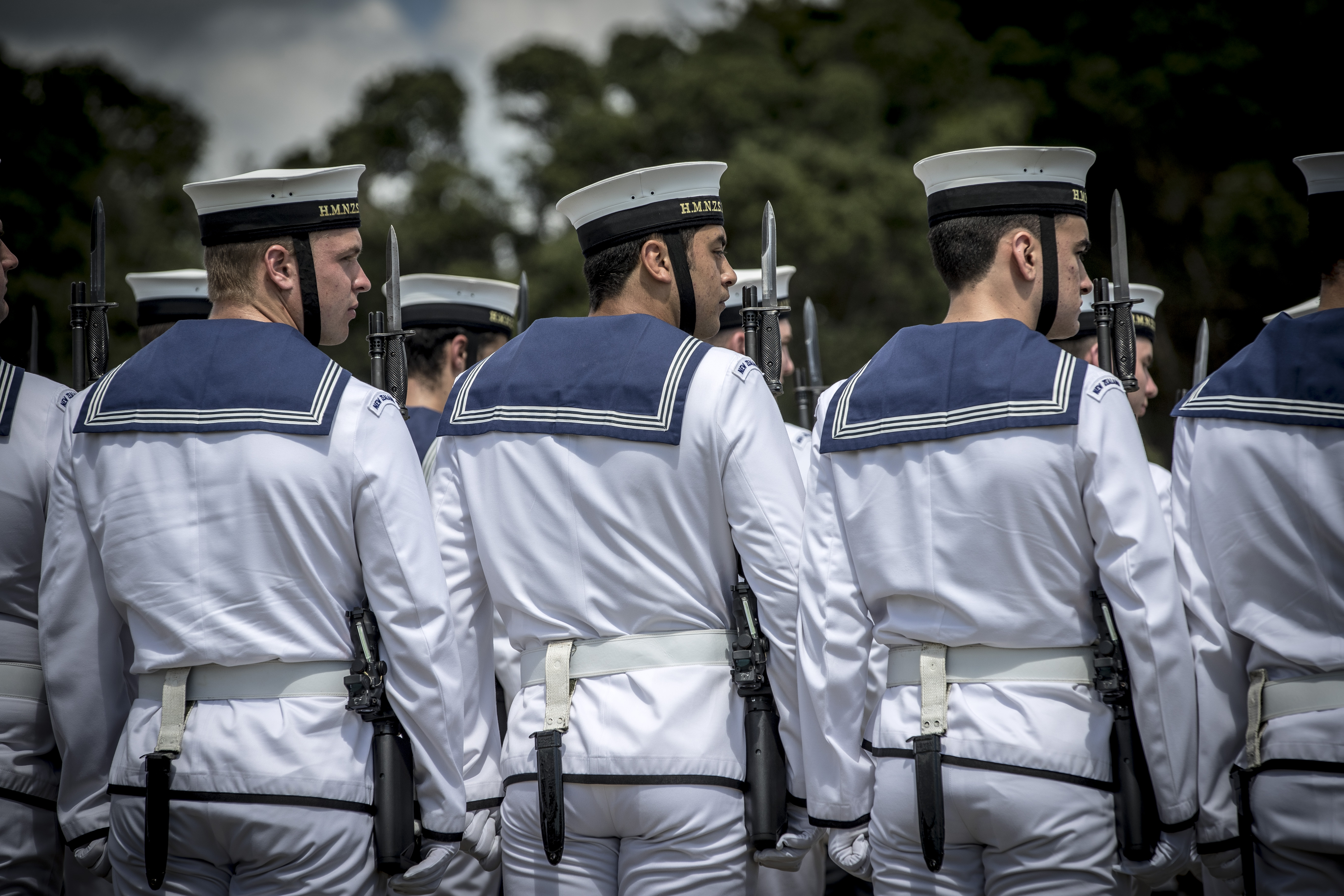 The NZ Navy, pictured here at Waitangi, welcomed the US Navy back to NZ in 2016. Photo / Michael Craig
�