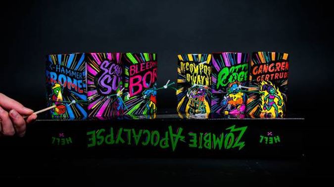 Hell no longer sells fireworks with its pizza. Photo / Supplied
