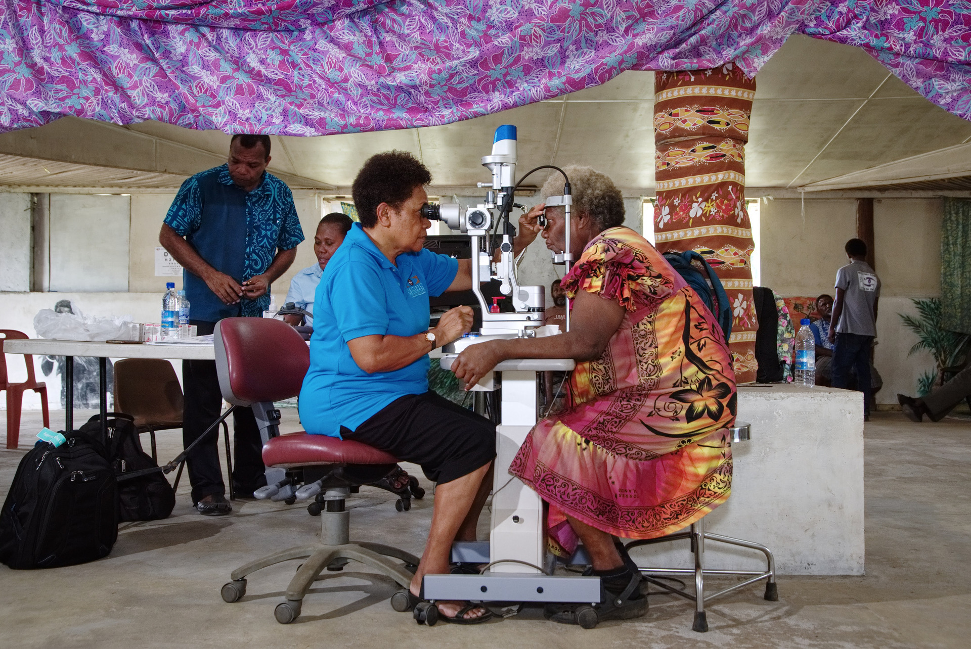 The Fred Hollows Foundation helps restore the sight of people in developing countries including Vanuatu. Photo / Chris Tarpey