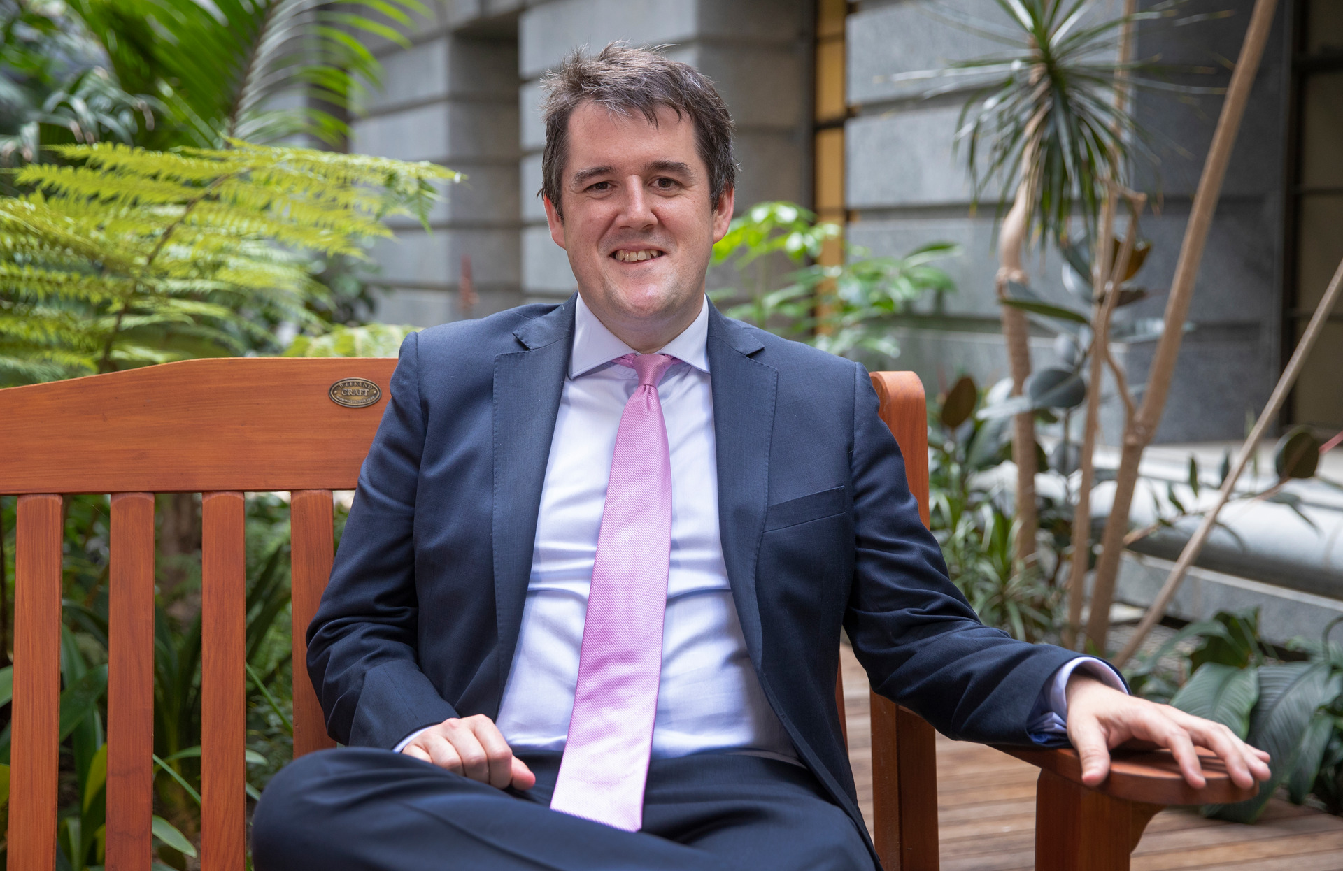 MP for Hutt South Chris Bishop was heavily involved behind the scenes in Todd Muller's bid to win the National Party leadership. New Zealand Herald photograph / Mark Mitchell