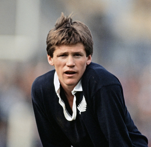 David Kirk in his playing days. Photo / Photosport