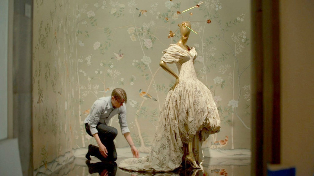 Costume Institute curator Andrew Bolton in the documentary The First Monday in May. Picture / Magnolia Pictures