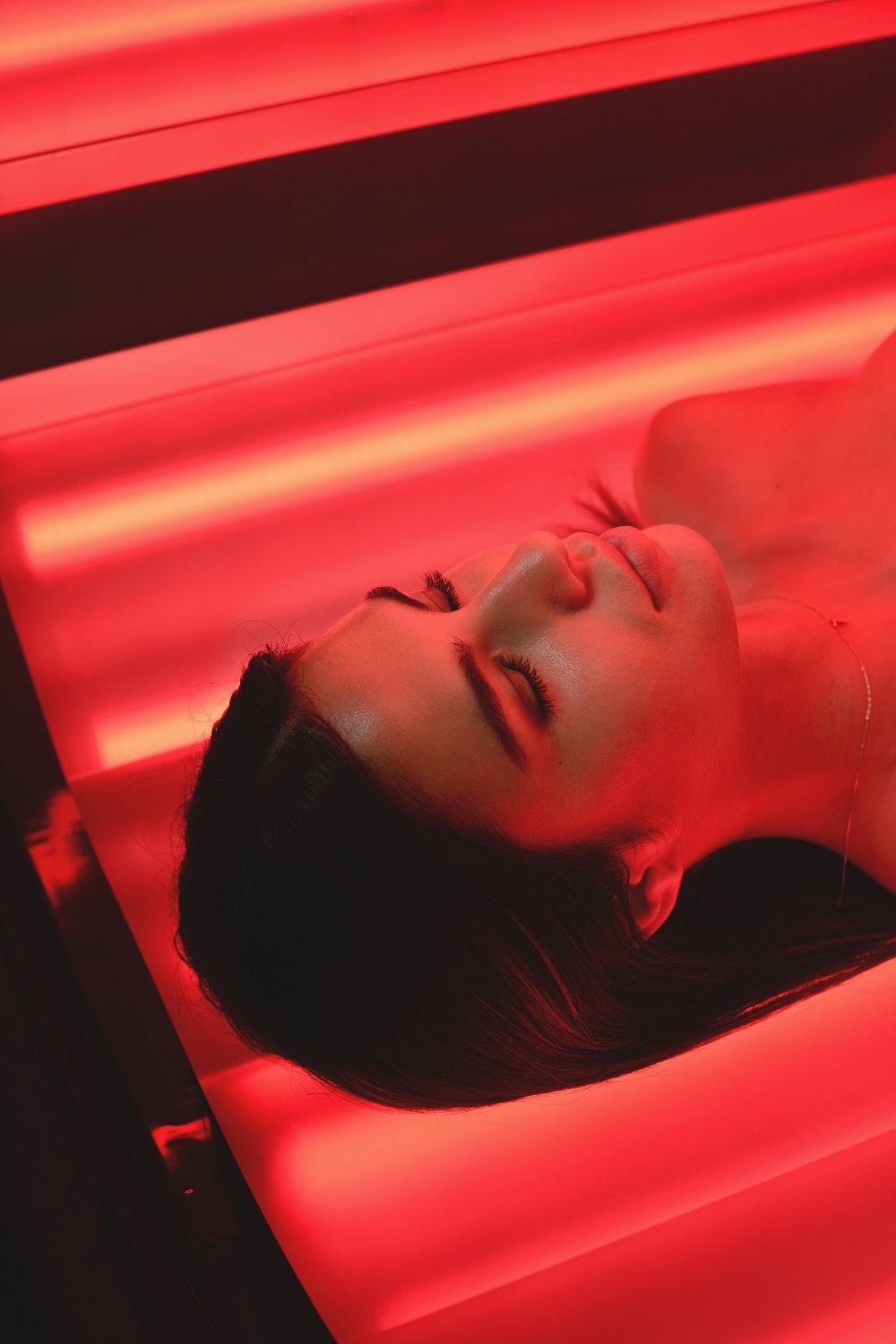 Expect to feel a lightly warming sensation whilst in the pod, meaning you won't overheat or sweat during your session. Photo / Supplied 