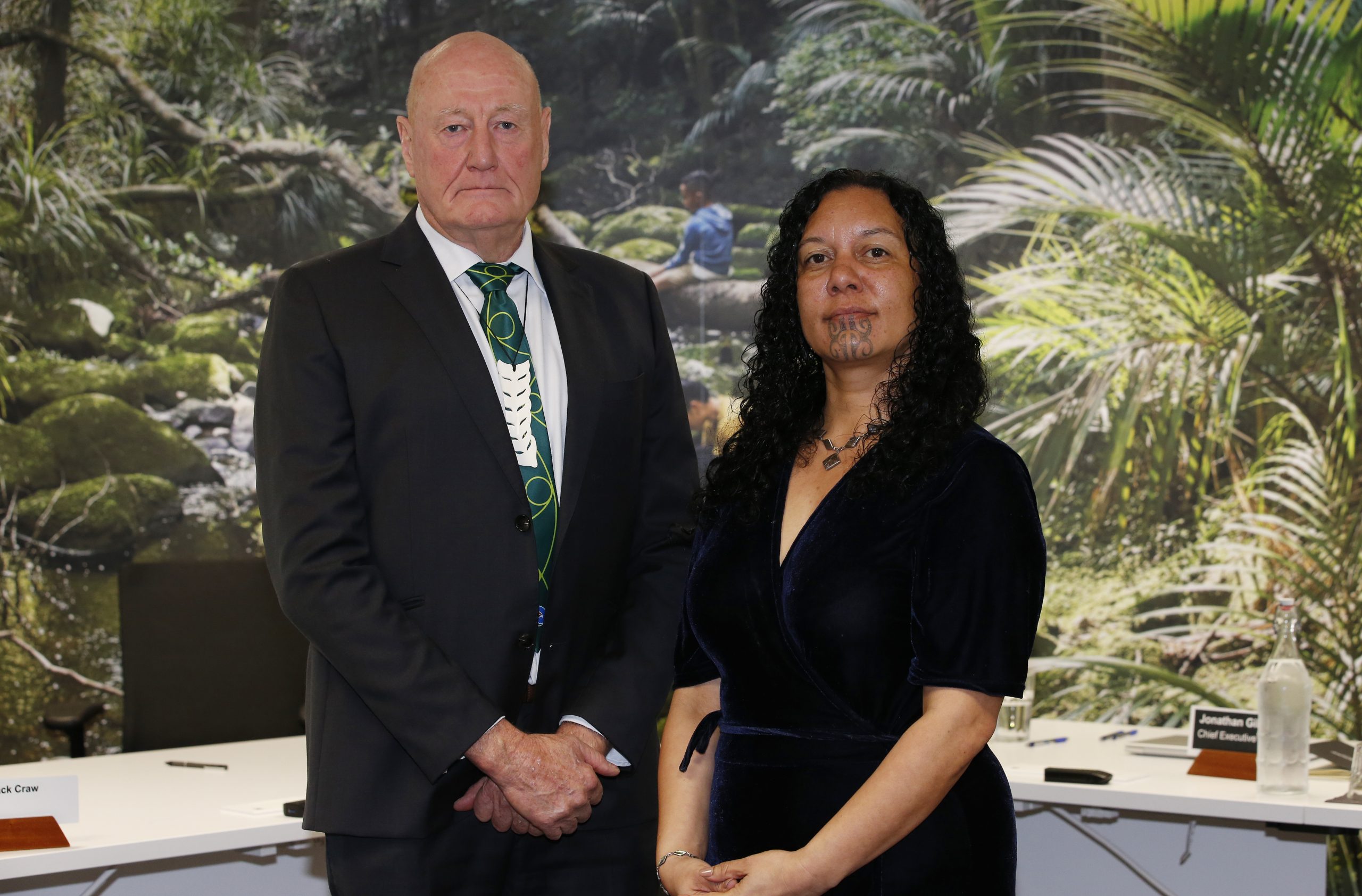 NRC’s former chair Tui Shortland and former deputy chair Jack Craw headed the regional council from October 2022 until November. Photo / Michael Cunningham