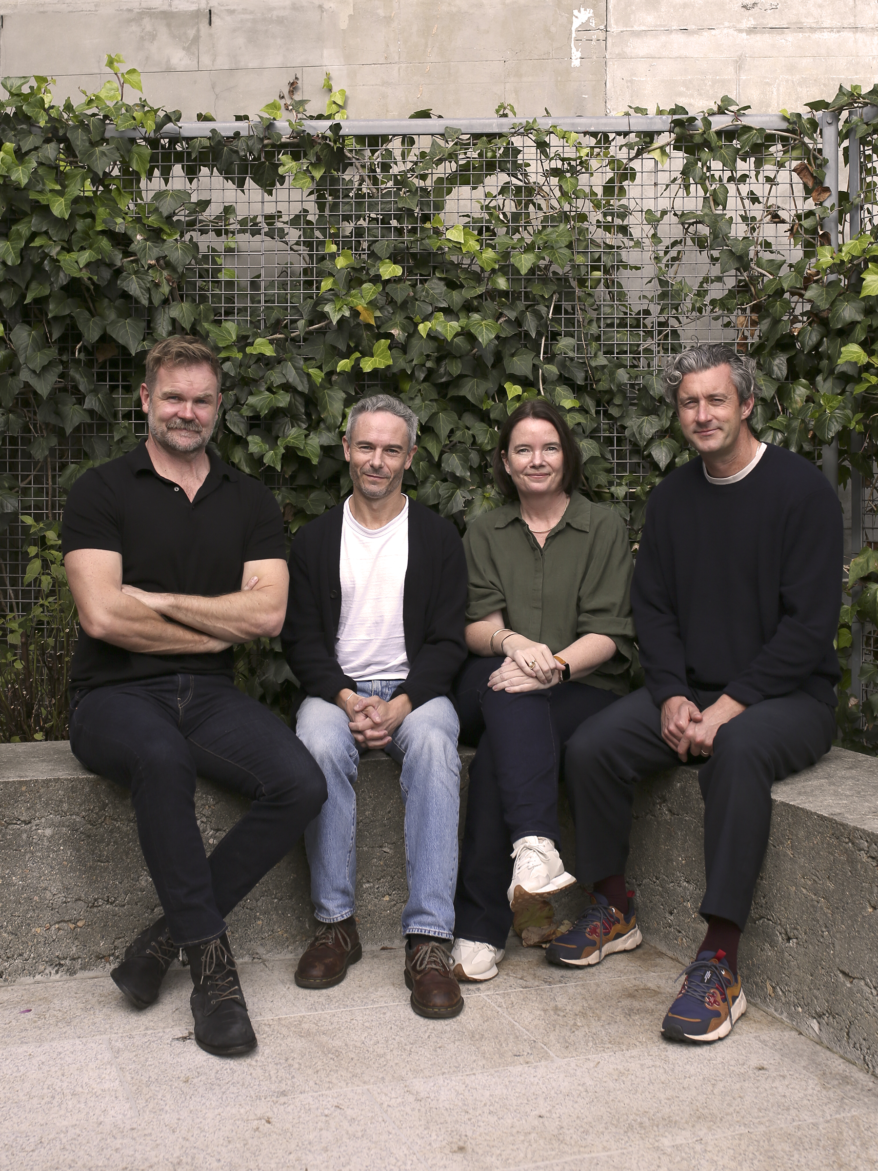 Lume founders and shareholders: Tim Harper (left), Justin Warren, Sacha Judd and Duncan Greive.