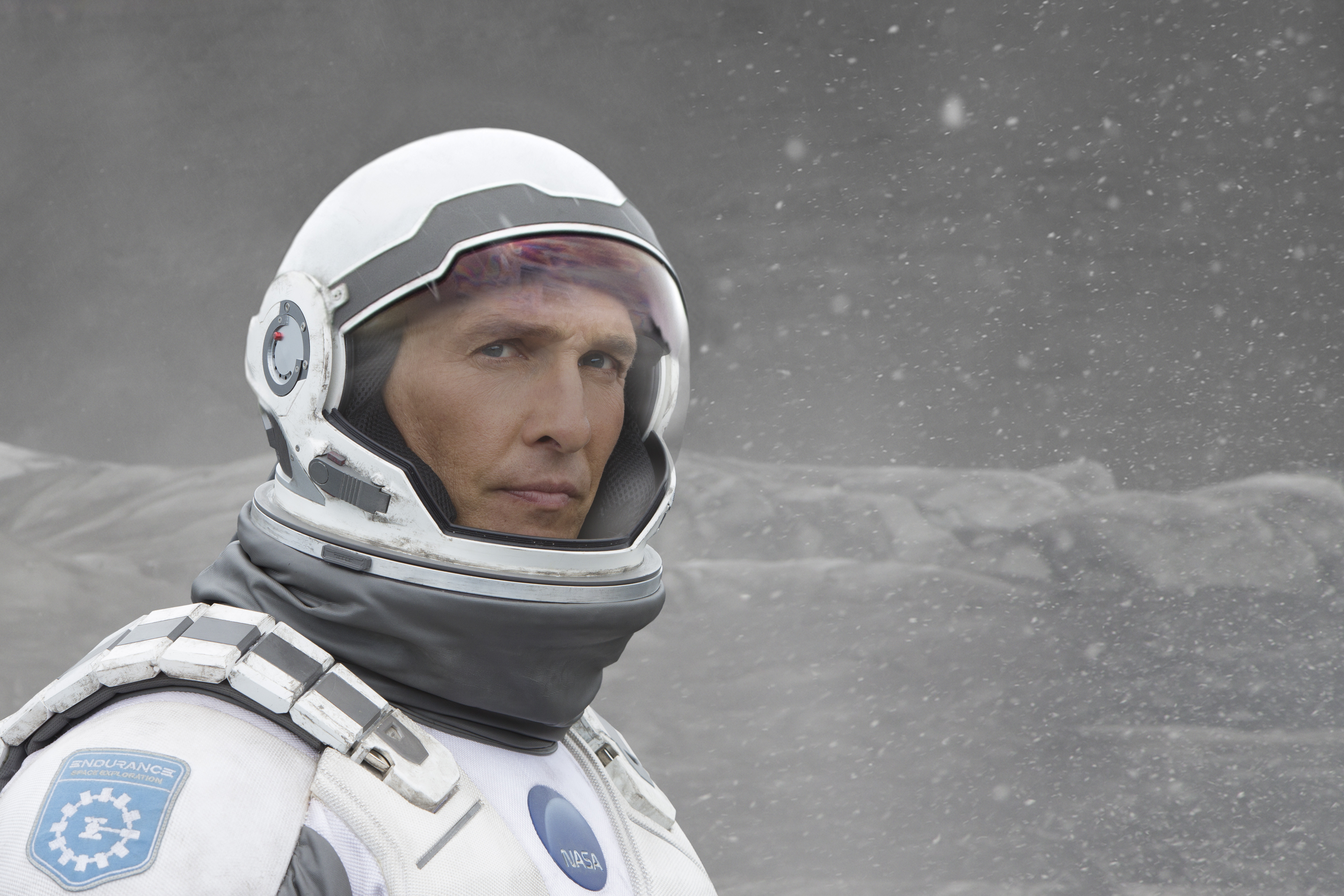 Mathew McConaughey stars in Intersellar. 