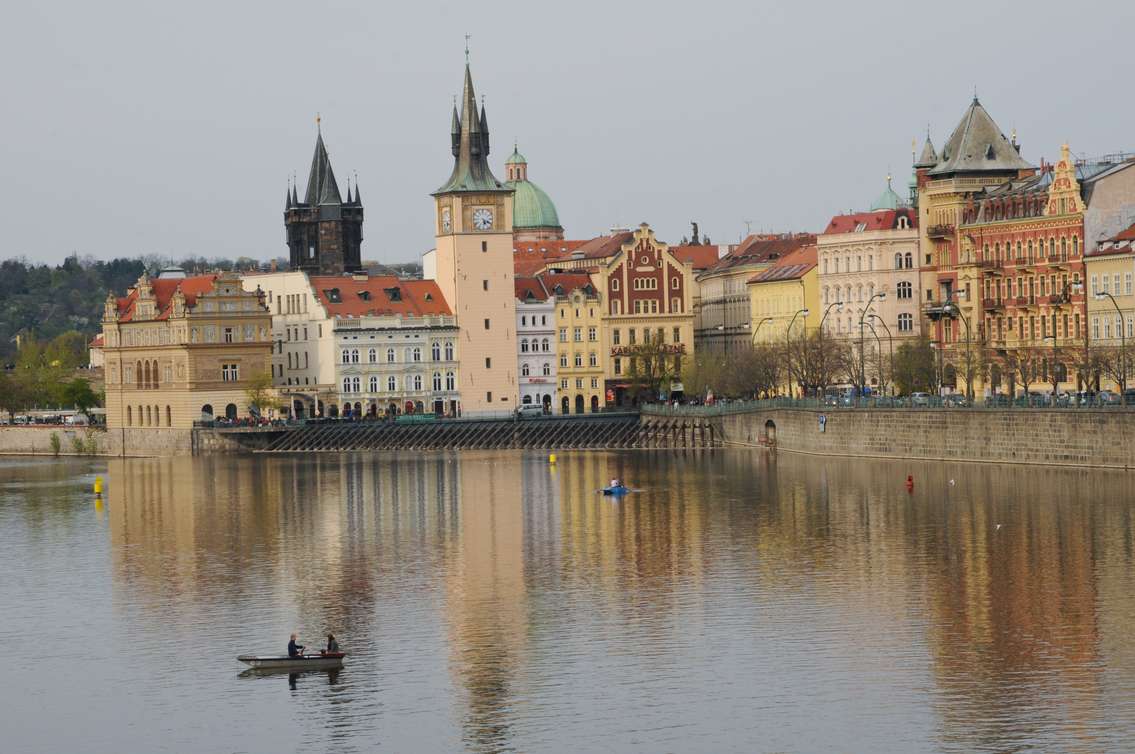 Prague's old town, beside the Vltava River, is blessed with a rich mixture of medieval and Art Nouveau architecture and artworks. Photo / Liz Light