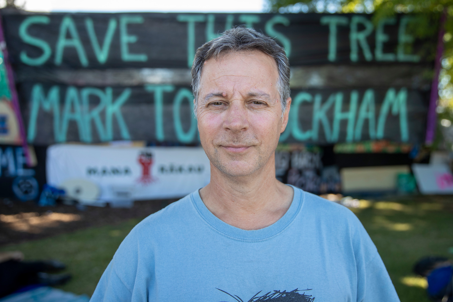 Auckland resident Wayne Dwopsnic questioned what the point of providing protections to trees were if they could simply be overridden. Photo / Michael Craig