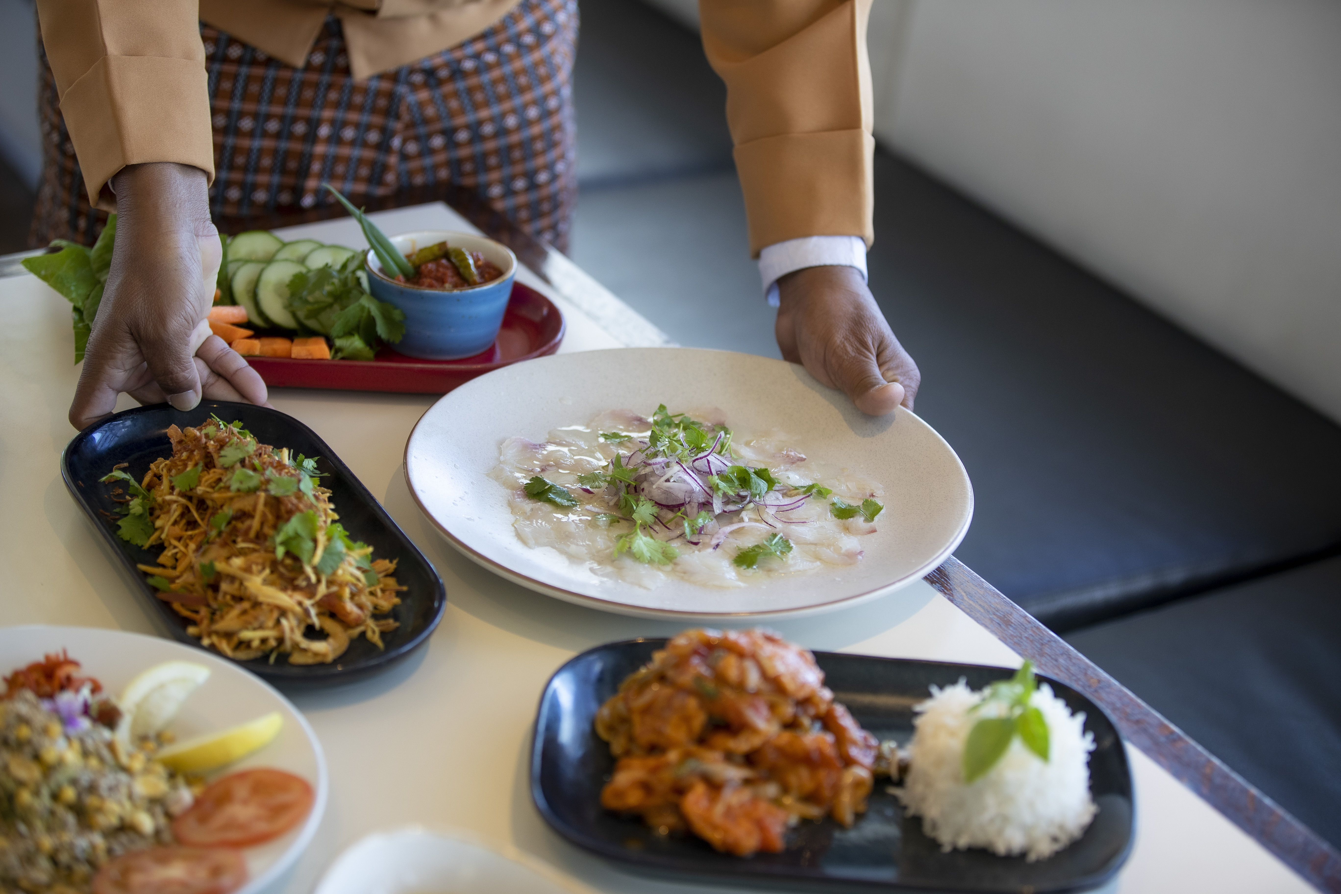 Burmese chefs across NZ will come together to prepare a Thingyan (Burmese New Year) celebration dinner. Photo / Michael Craig