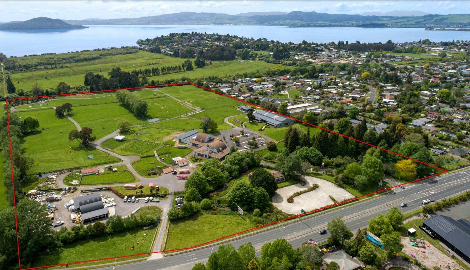 The 14.2ha site purchased by Summerset Group. Photo / Supplied