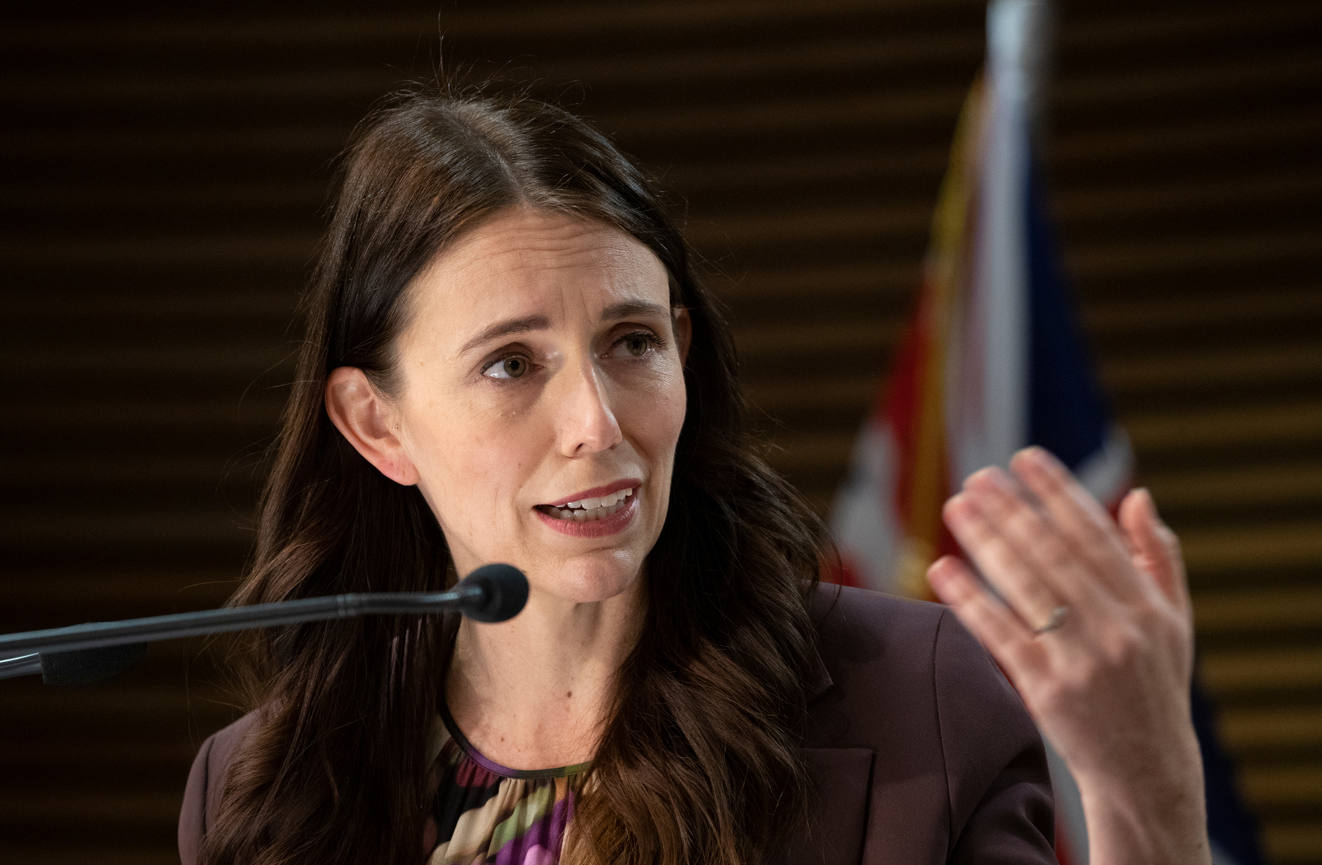 Prime Minister Jacinda Ardern says the new traffic light system offers greater protections than alert level 2, and is also safer for our most vulnerable. Photo / Mark Mitchell