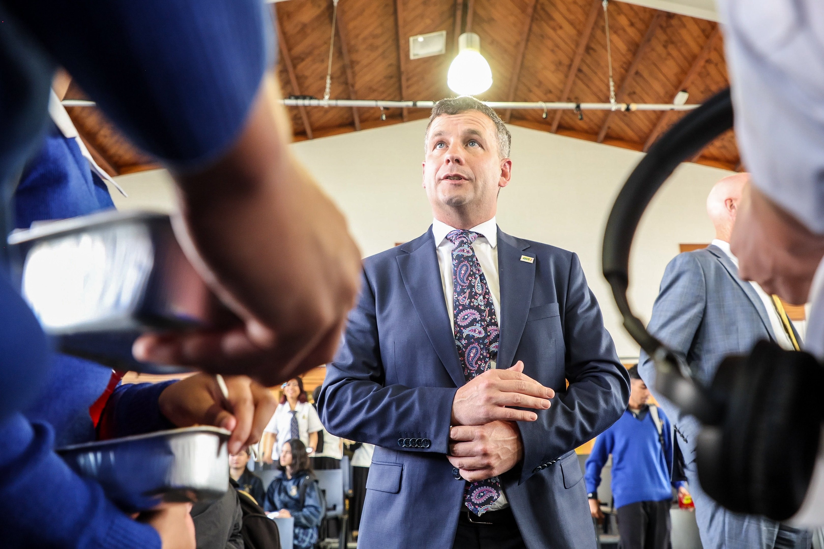 David Seymour, Associate Minister of Education, says principals need to take a step back. Photo / Michael Craig