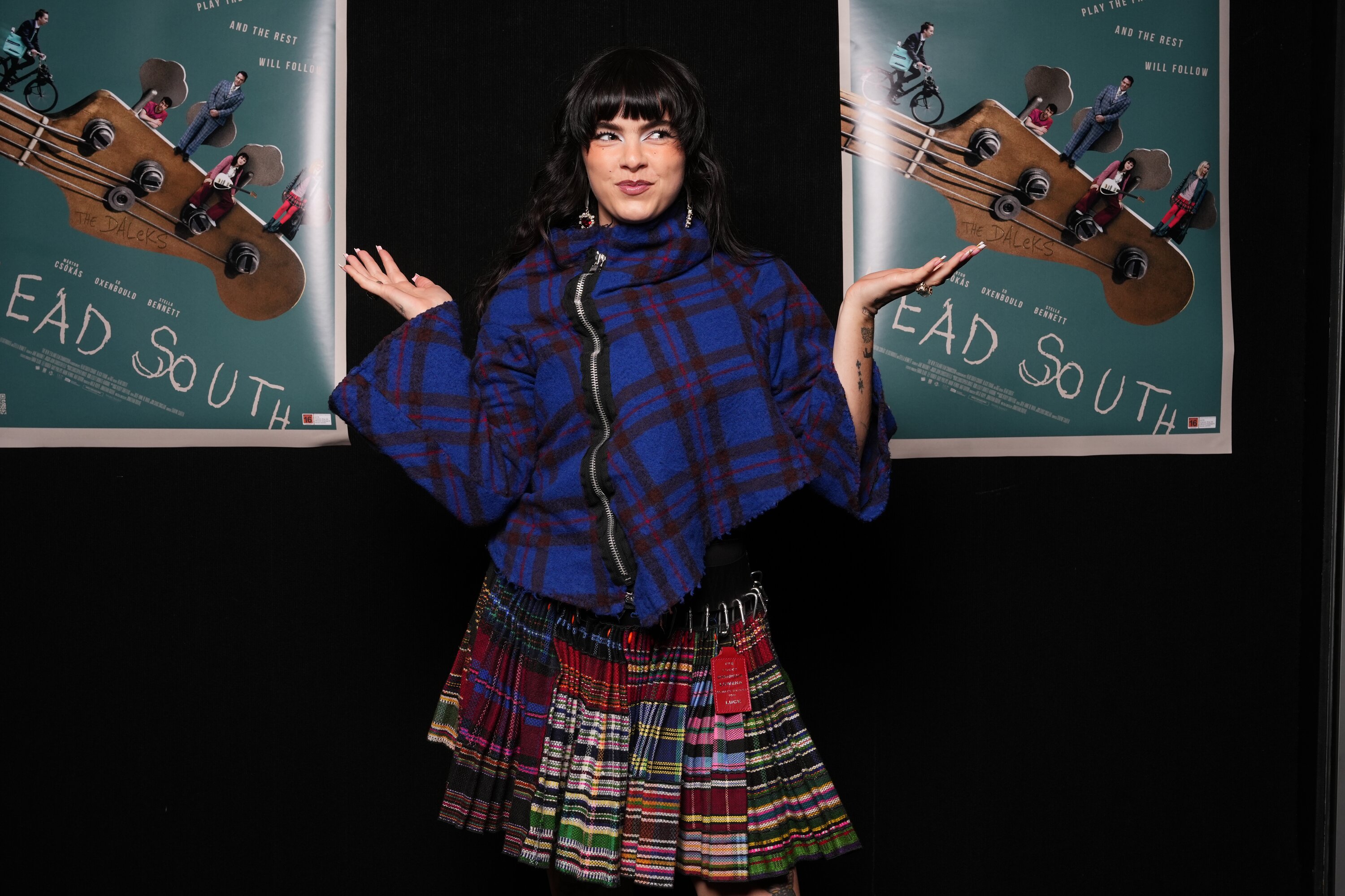 Stella Bennett (aka popstar Benee) at the cinematic release of Head South. Photo / Robert Trathen