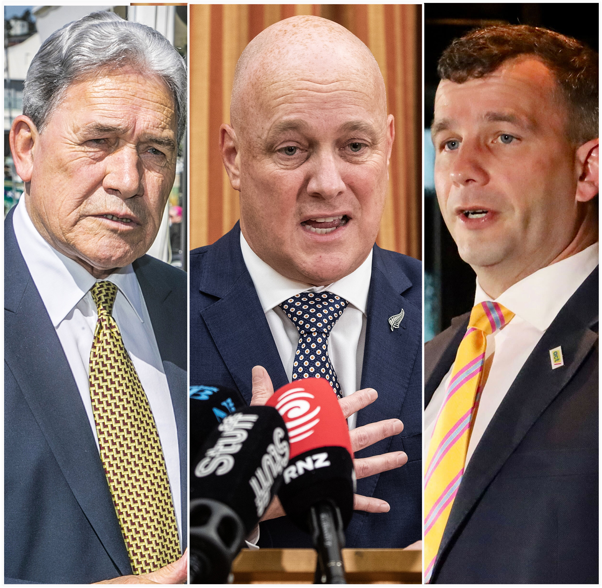 The NZ First, National and Act coalition is holding on to a slim lead, according to the lastest political poll.