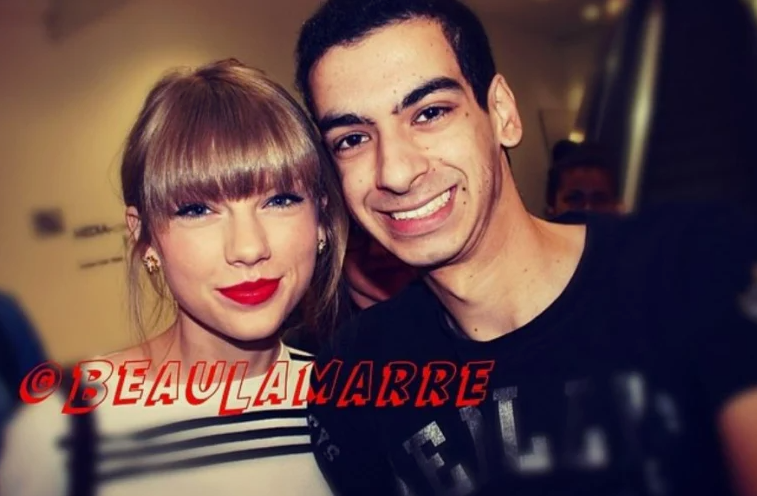 Beau Lamarre posted an image in 2014 with Taylor Swift on his Instagram account. Photo / via Instagram