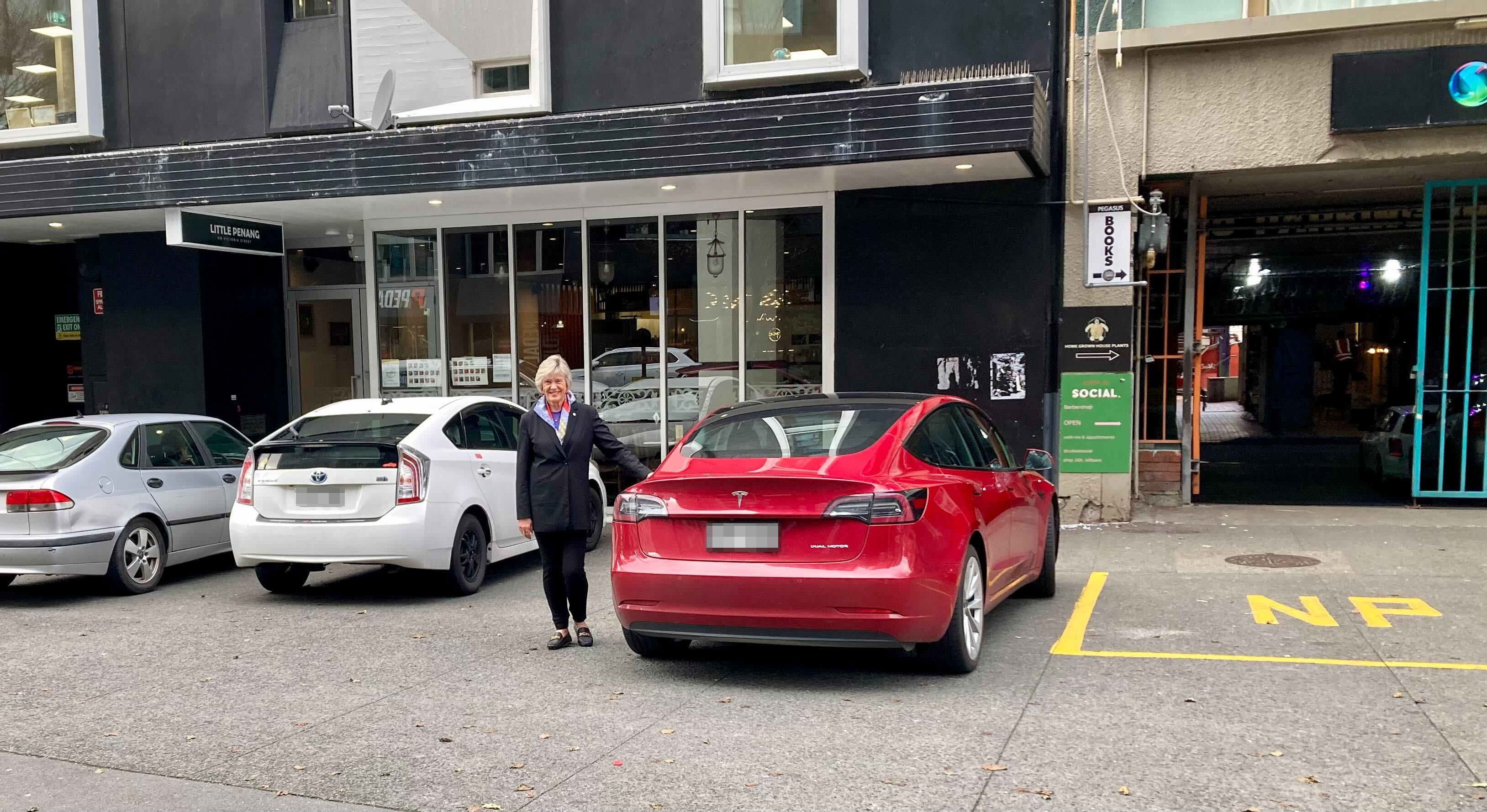 Kerry Prendergast says signage where she parked is