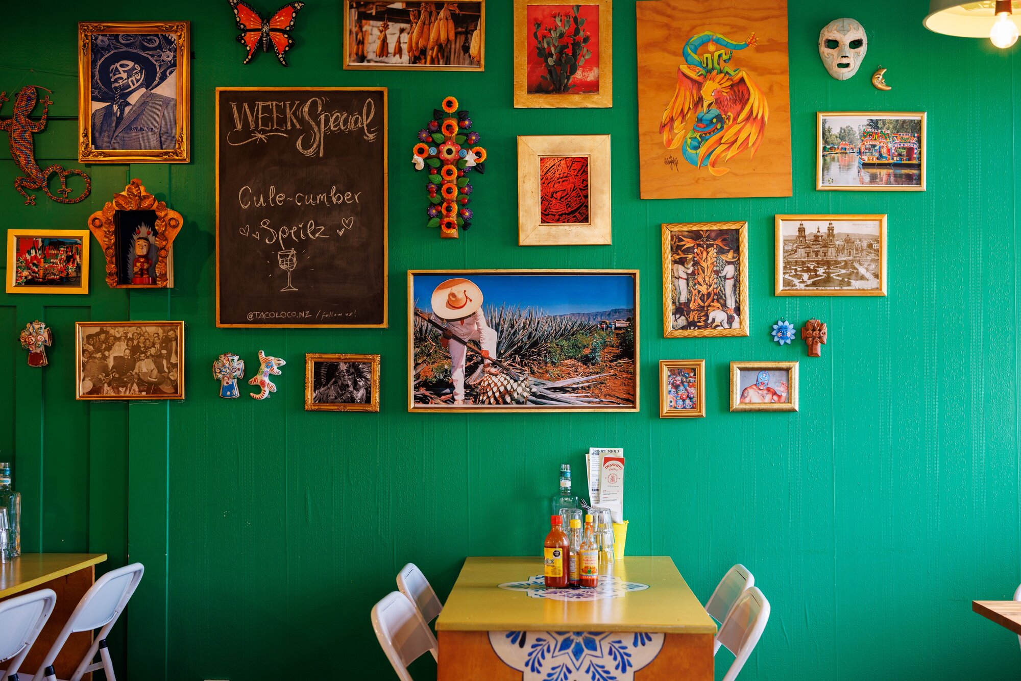 The space is big, bright and colourful. Photo / Babiche Martens