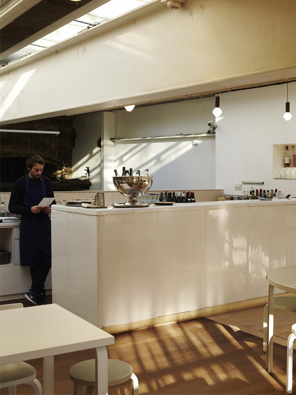 The interior of Rochelle Canteen in The ICA, central London. Photo / Rebecca Zephyr Thomas