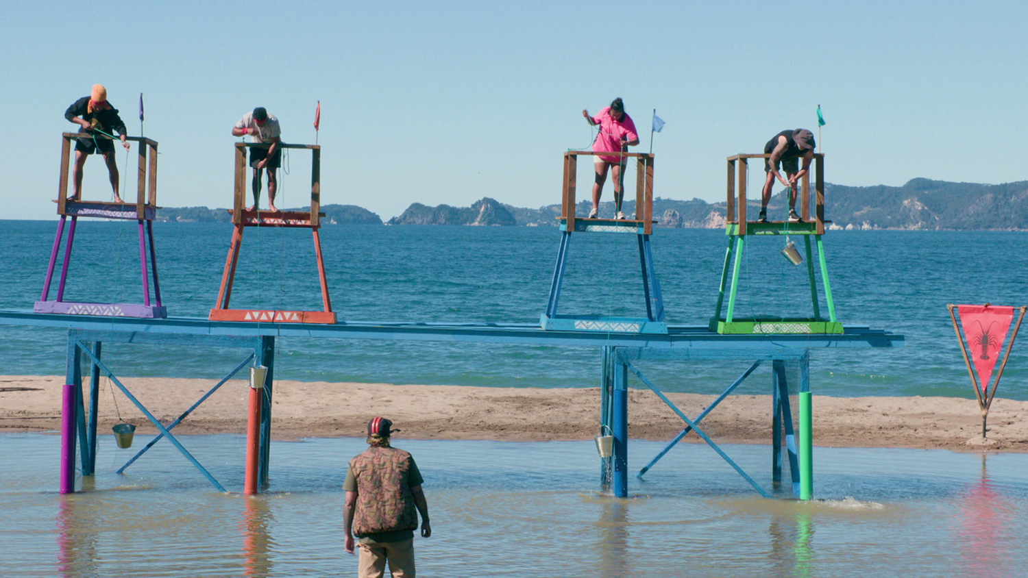 The challenge was like taking a p*ss in the wind. Photo / TVNZ