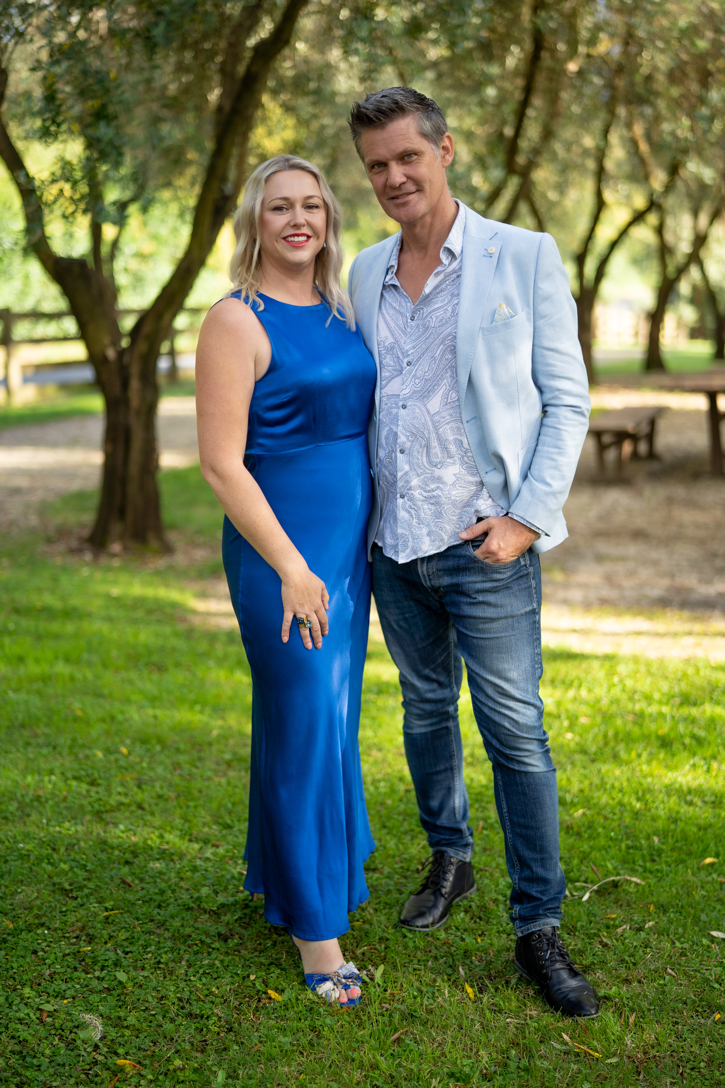 My Kitchen Rules winners Vikki Gorton-Tibbits and Pascal Tibbits. Photo / TVNZ
