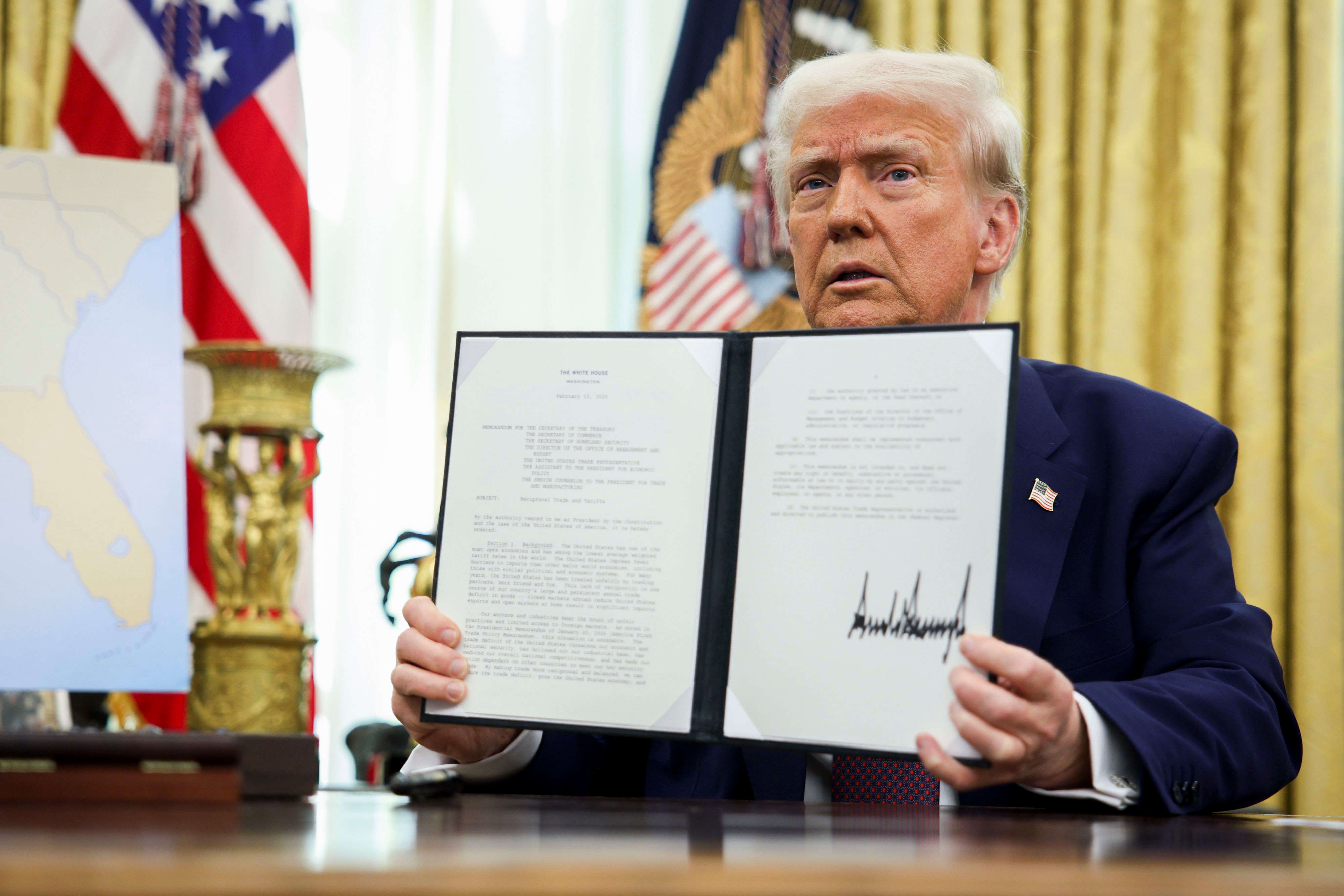 US President Donald Trump plans reciprocal tariffs starting April 2, calling it