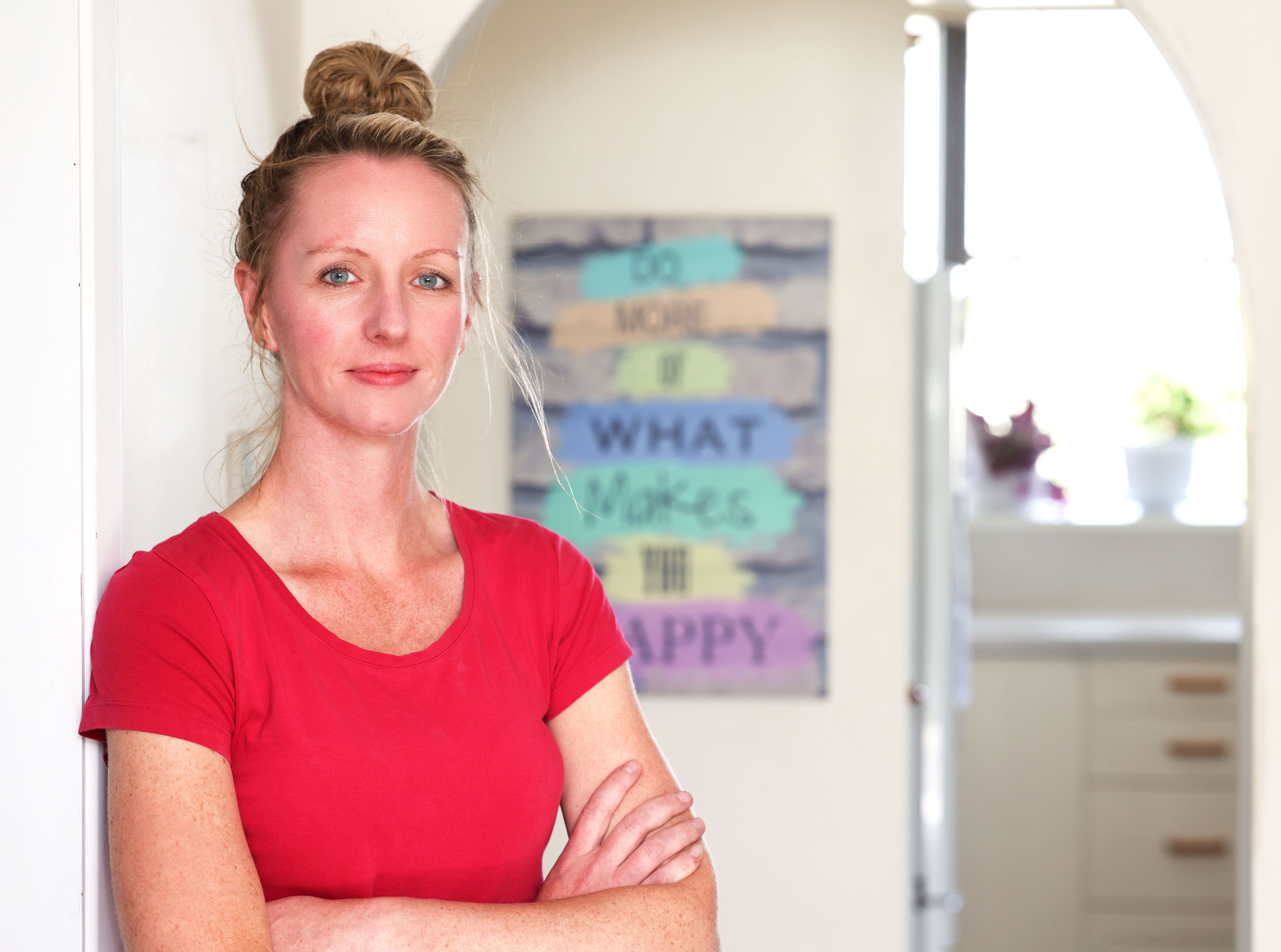 Samantha Julian bought her first home in October 2021, making the highest bid right on her limit to buy the three-bedroom home in Hornby, Christchurch. Photo / Martin Hunter