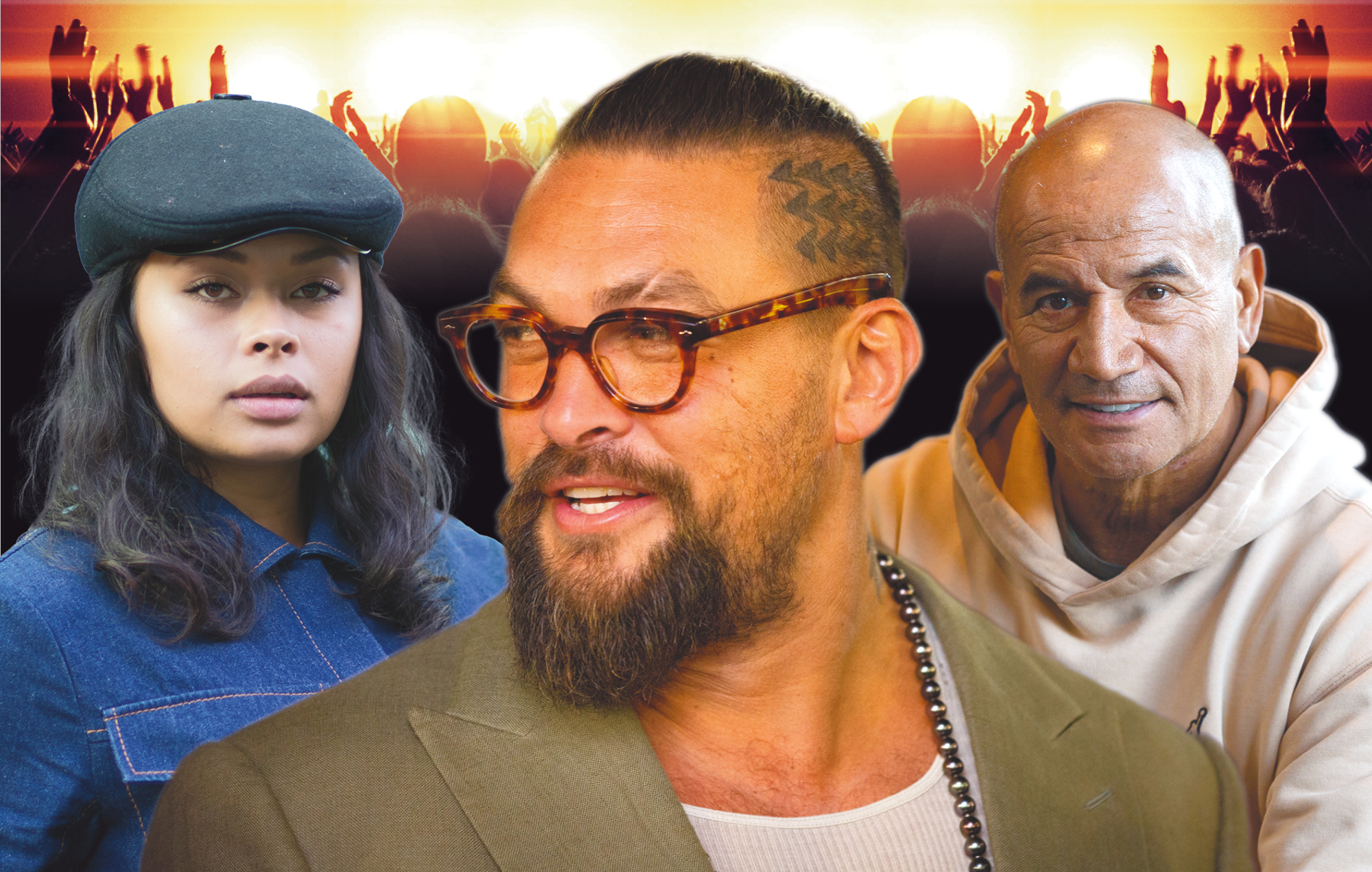 When is Jason Momoa coming back to New Zealand and will will Temuera Morrison and Frankie Adams join him?