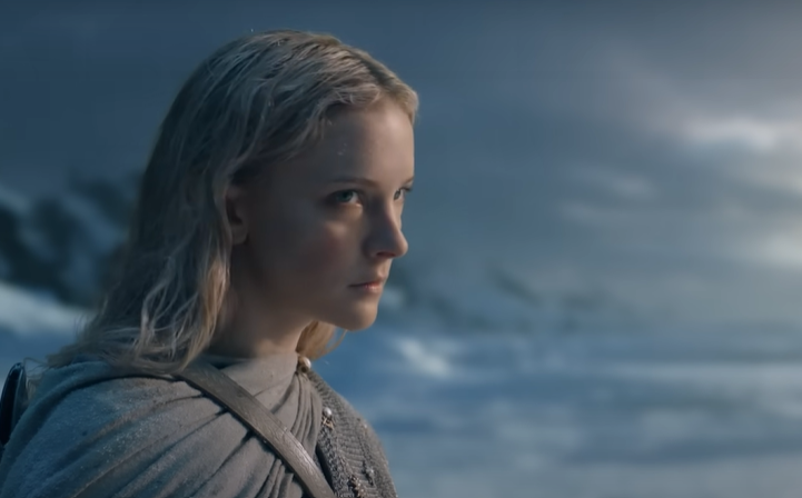 Morfydd Clark plays a young Galadriel in The Rings of Power. Photo / Prime Video