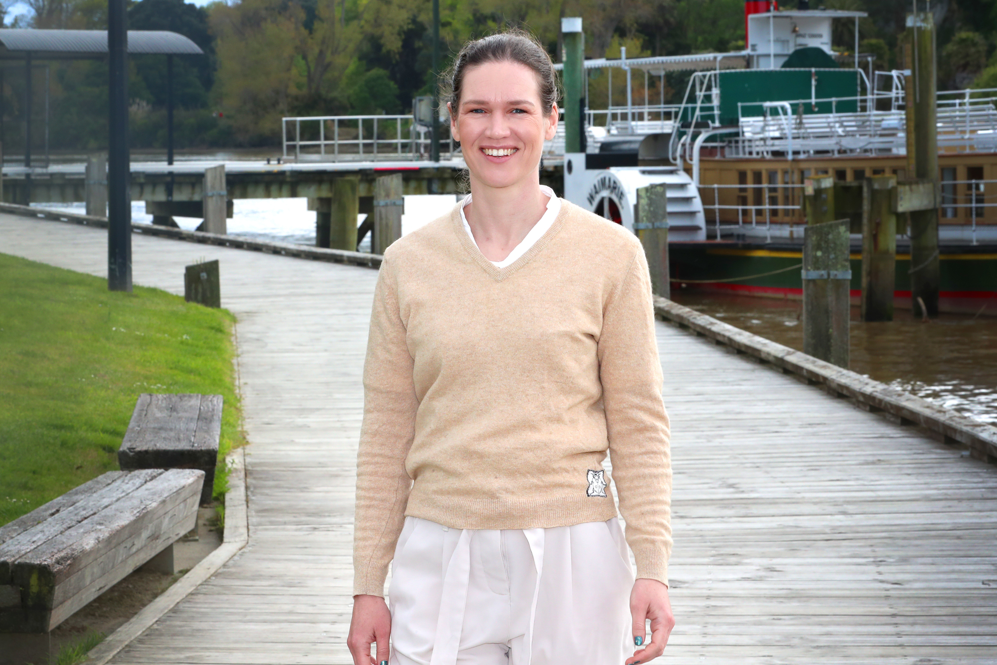 Whanganui author Airini Beautrais. Photo / Bevan Conley.