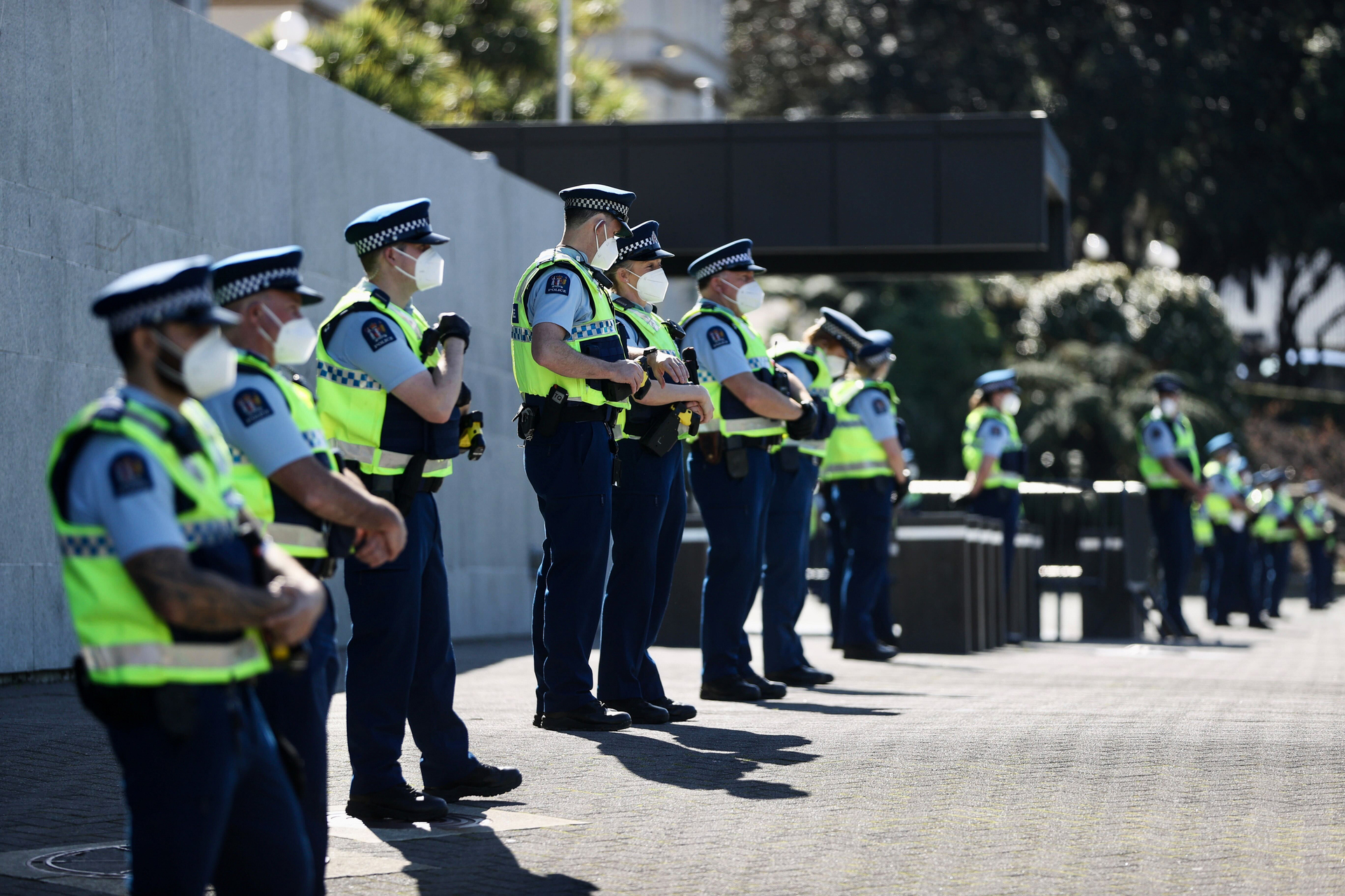 The thin blue line is shrinking.