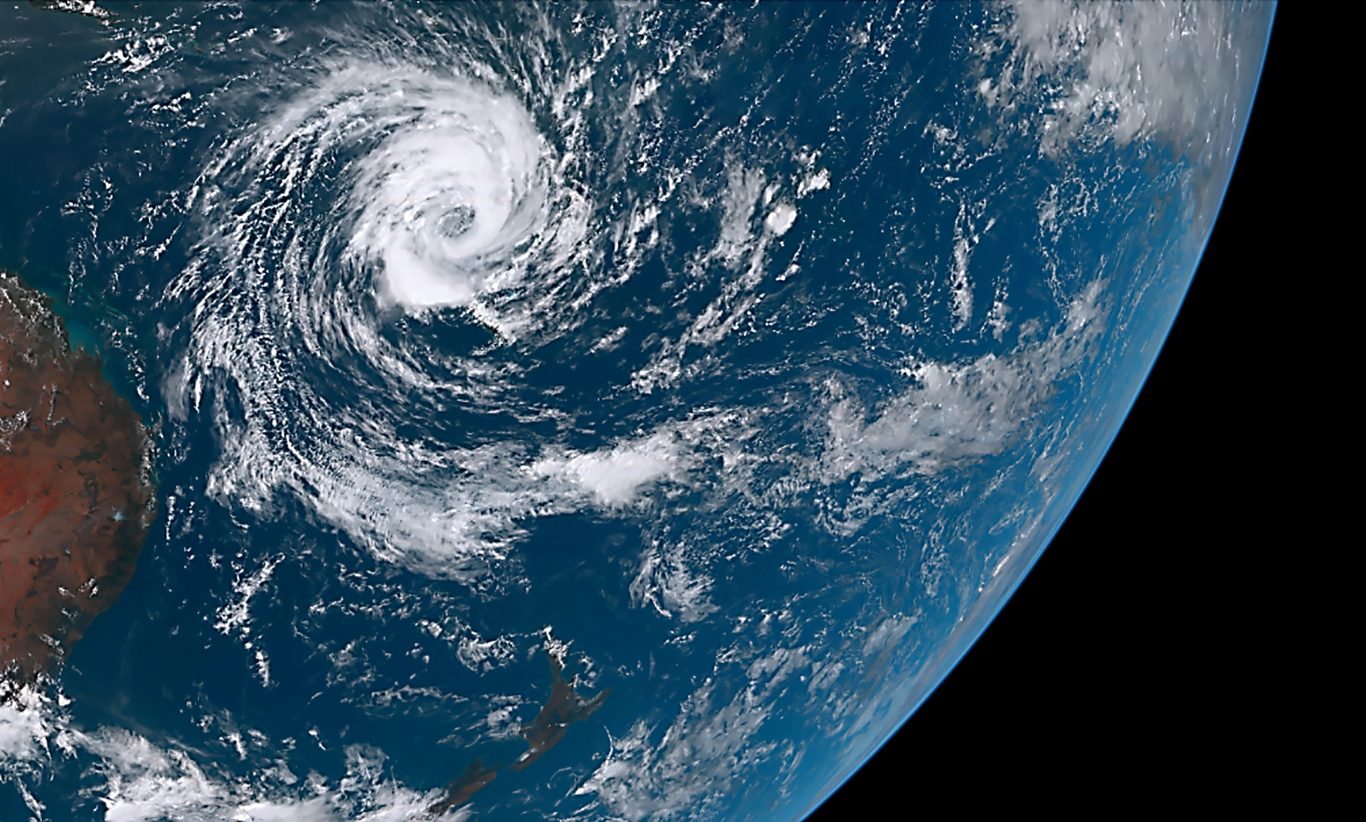 Unlike many other storm types, tropical cyclones can generate extreme winds, with gusts of more than 90km/h near their centre, or faster than 280km/h in the most severe cases. Photo / JMA