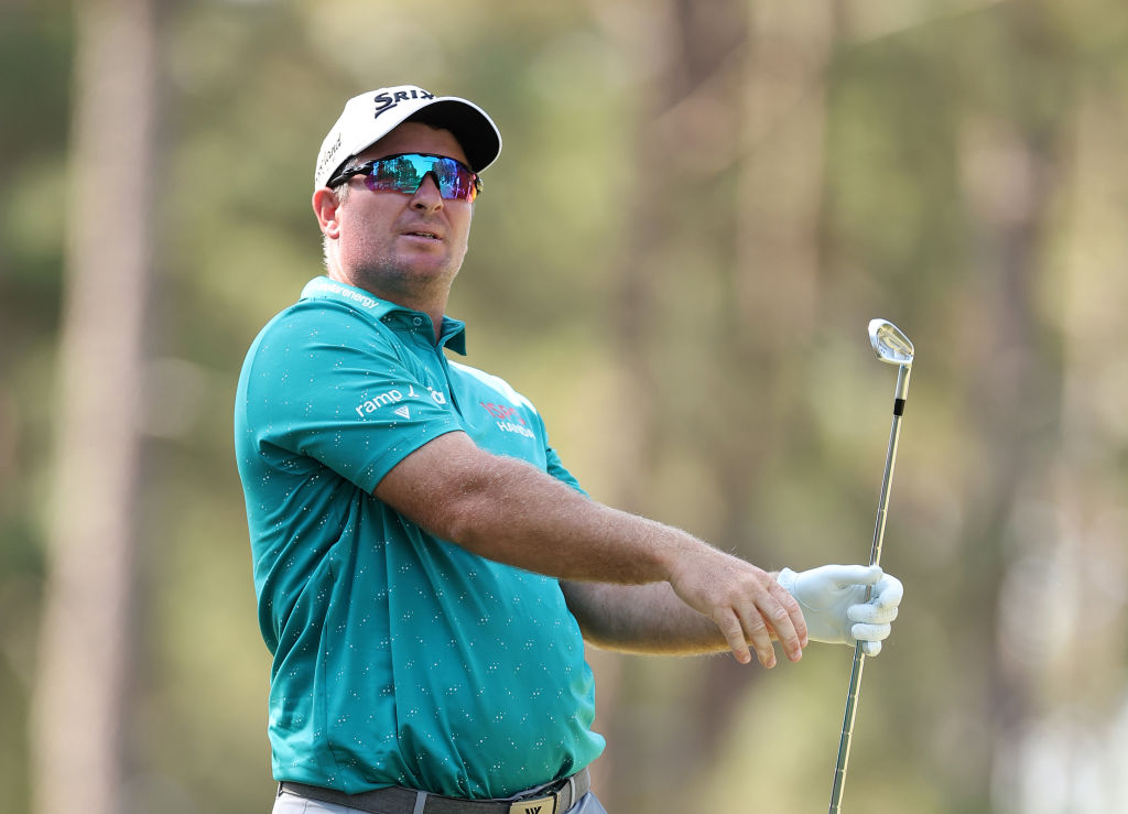 Ryan Fox follows his shot from the 15th tee during the first round of the 124th US Open at Pinehurst Resort. Photo / Getty Images
