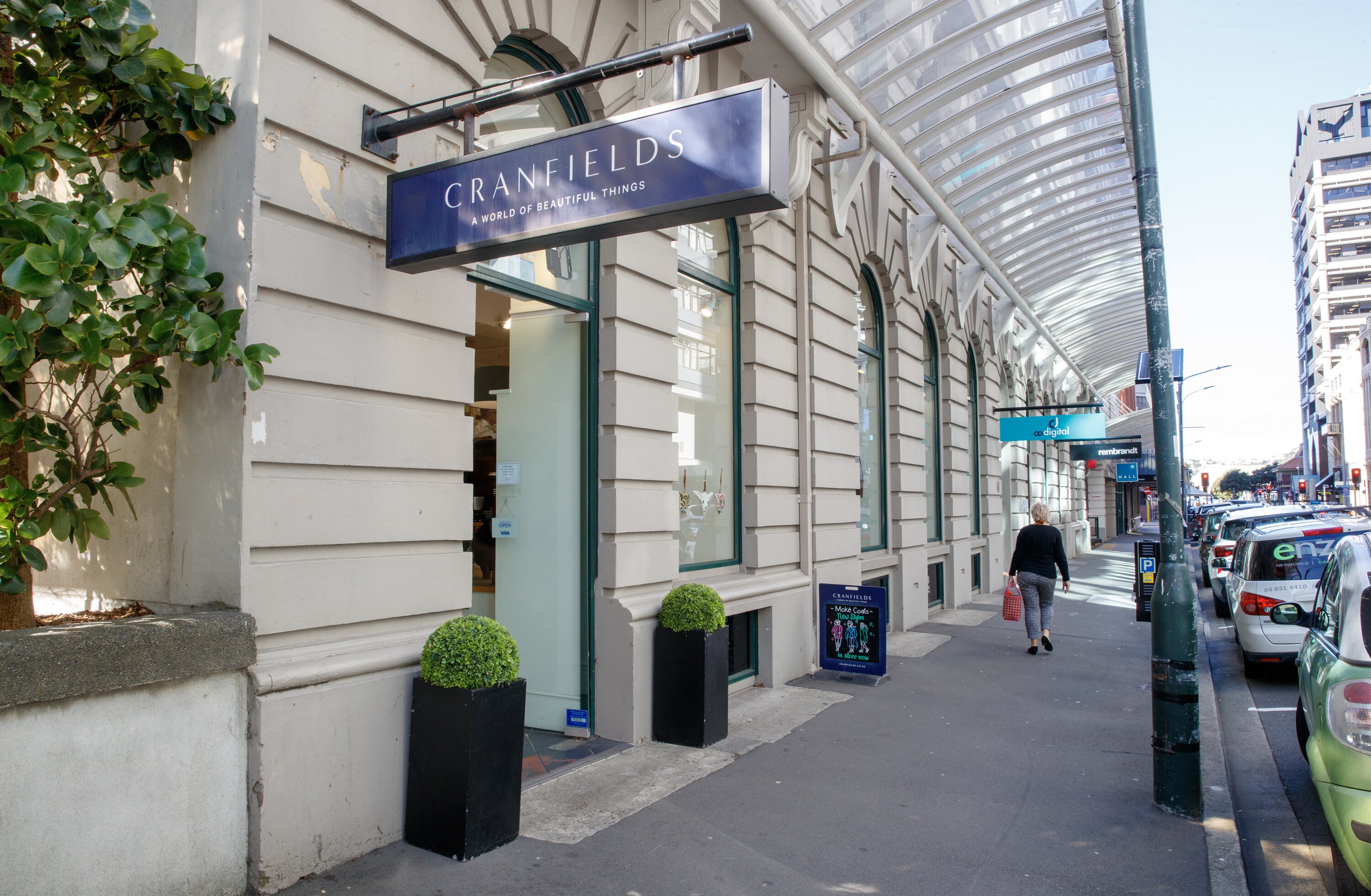 Cranfields is nestled on Johnston St, just off Lambton Quay, and has been selling accessories, homewares and furniture since 1991. Photo / Mark Mitchell