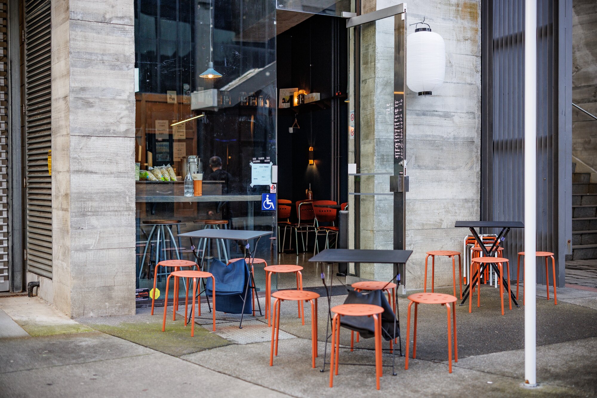 Den Ramen in Cross Street. Photo / Babiche Martens.