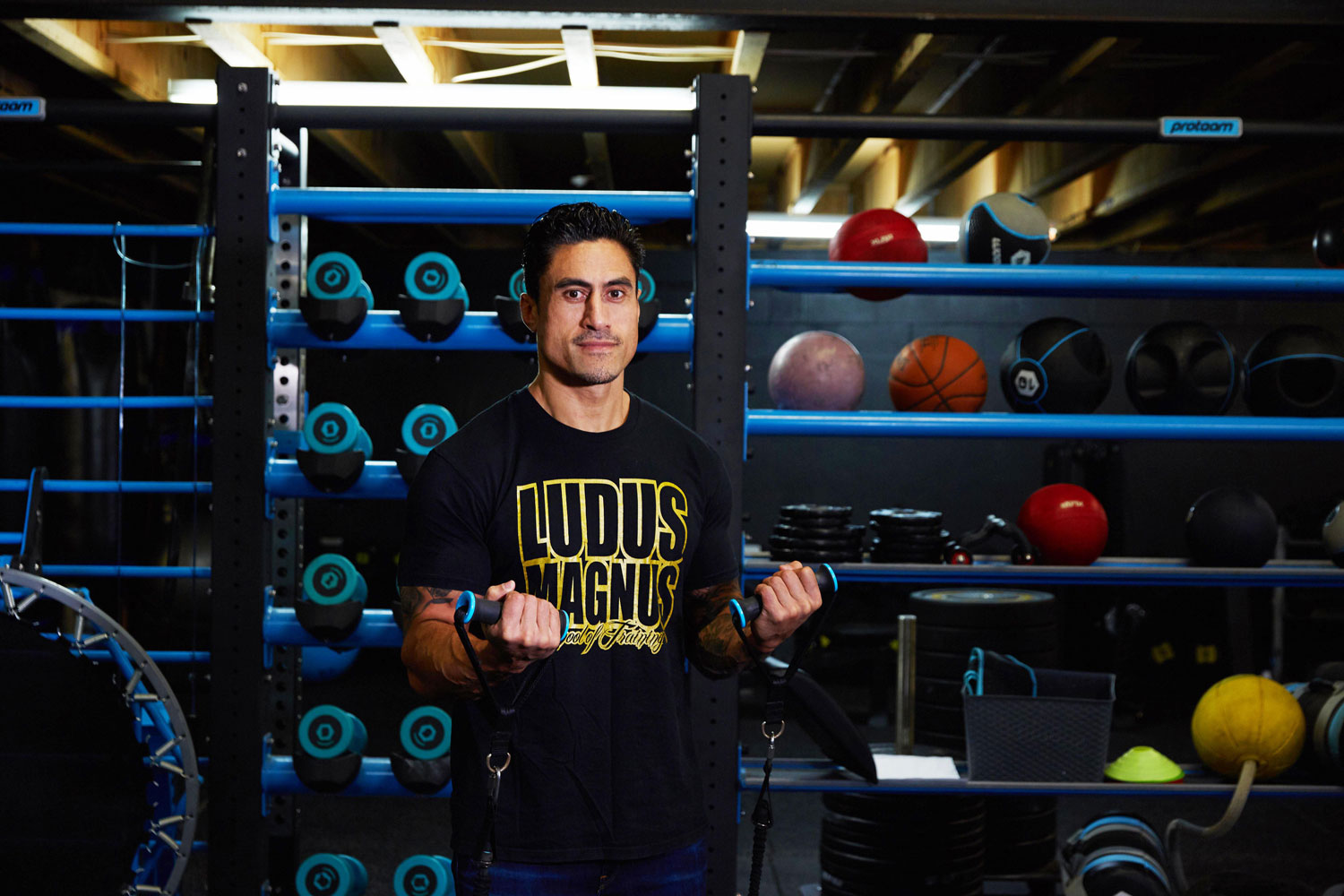 Ludus Magnus owner Joe Naufahu. Photo / Rebecca Zephyr Thomas