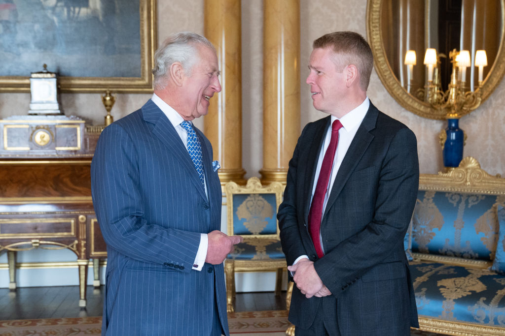 Prime Minister Chris Hipkins is in London for the coronation of King Charles III. Photo / Getty Images