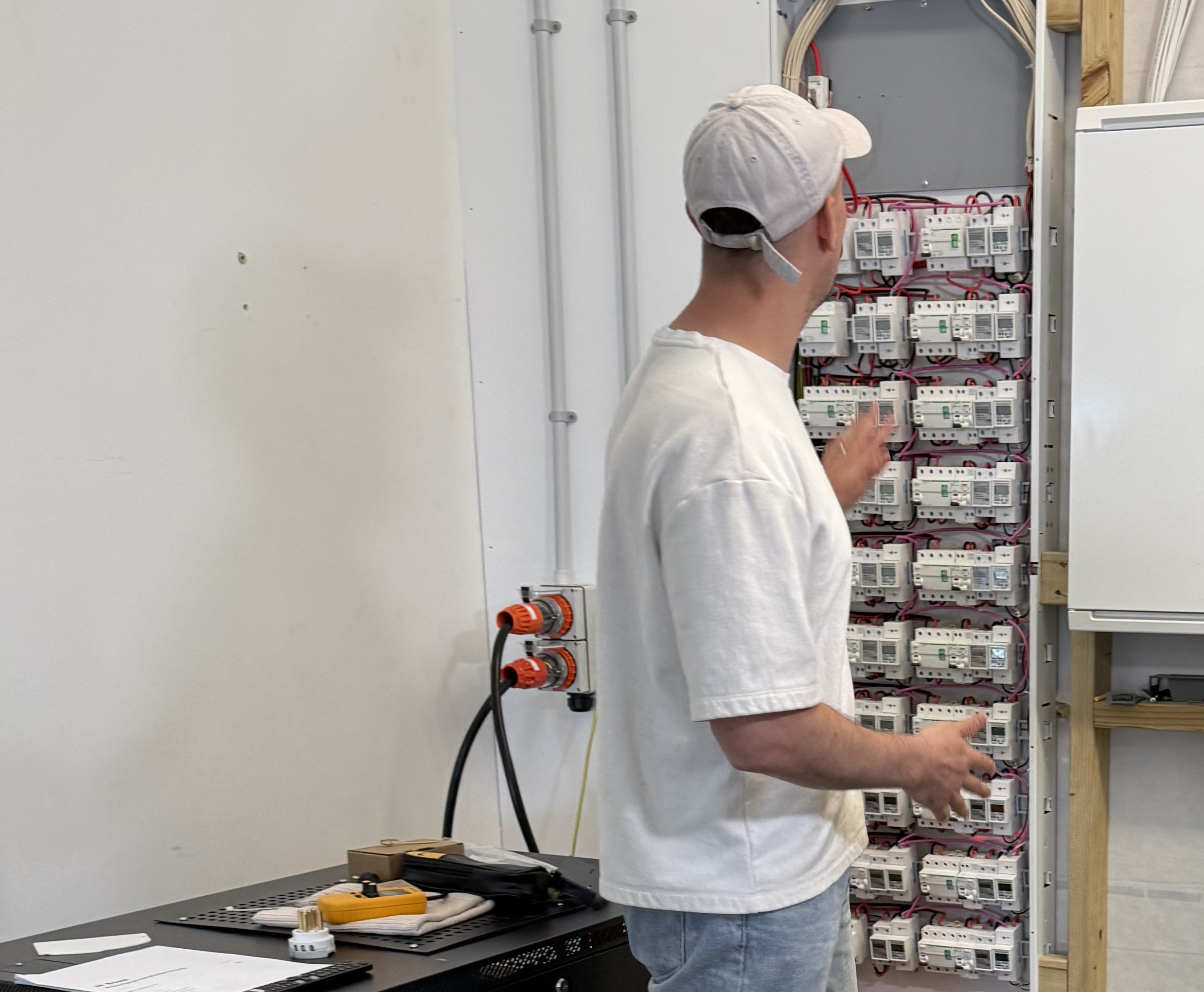 Around $30,000 of separate switches and electrical features can be replaced by a Basis Smart Panel that costs between $3200 and $4300, founder Danny Purcell says. The more expensive model includes extra features such as integration with solar.